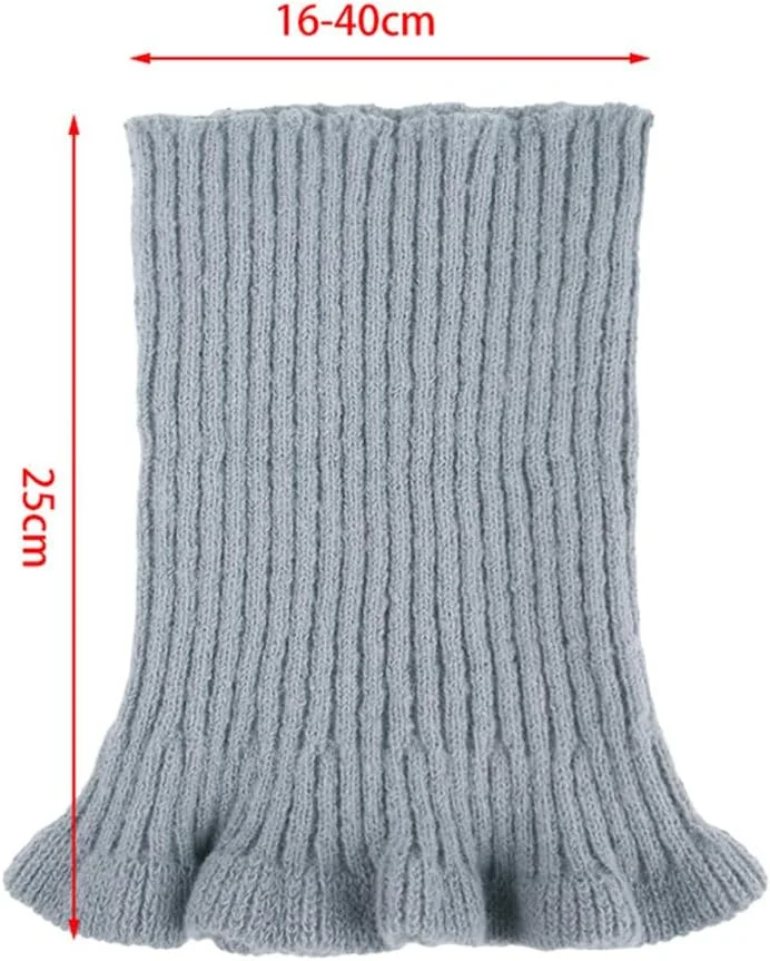 گرم نگهدارنده گوش سگ، محافظ گوش آرامش بخش برای سگ ها، شال گردن سگ، گرم نگهدارنده گردن و گوش سگ، کلاه حیوان خانگی برای مسافرت در فضای باز، 25 × 16 سانتی متر (خاکستری)