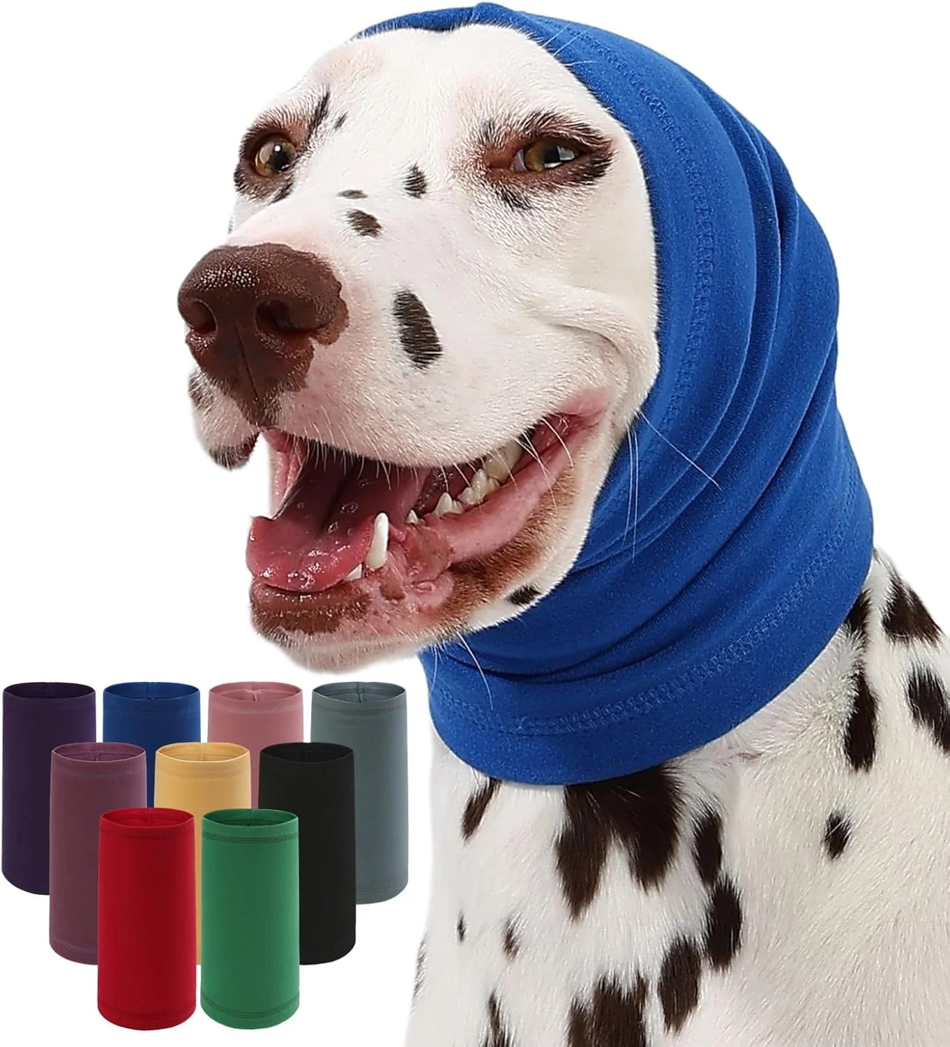 هودی آرامش بخش سگ، پوشش سر بی صدا، آستین، تسکین اضطراب/محافظت در برابر صدا - آرایش - رعد و برق - آتش بازی