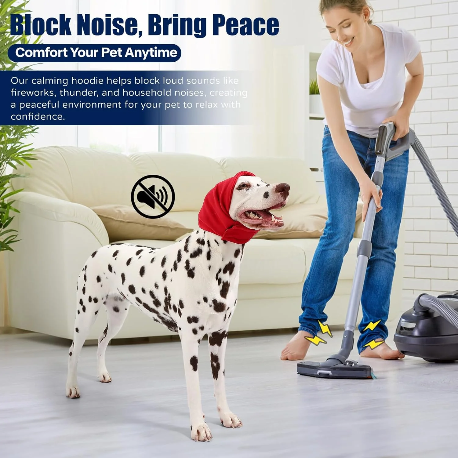 گوشی سگ، محافظ گوش سگ، کاهش اضطراب و محافظت در برابر صدا