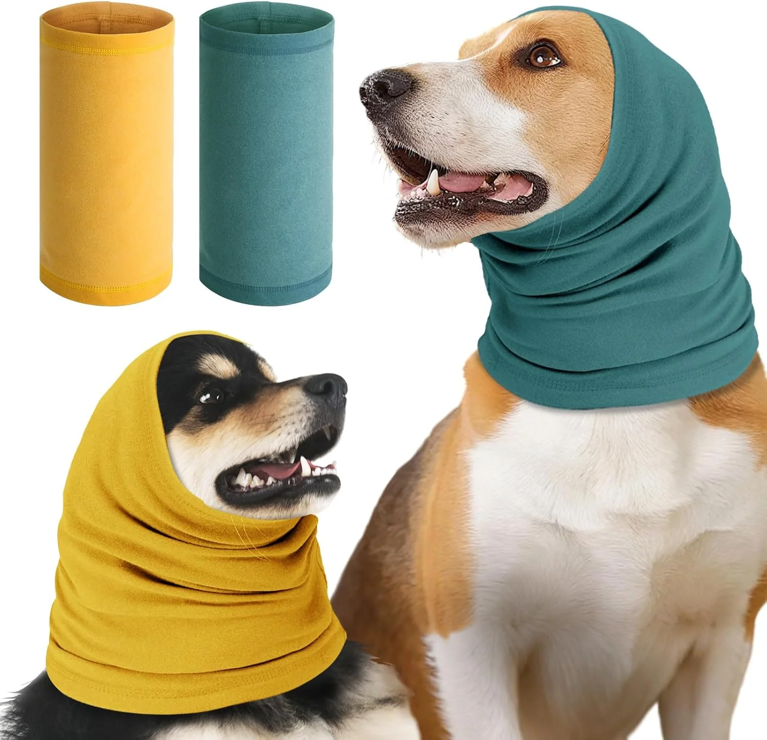 2 عدد هودی آرامش بخش سگ، روگوشی قابل تنظیم، پوشش کشی گوش سگ برای صدا، گوش های آرام برای سگ ها برای رعد و برق، آتش بازی، ویزیت دامپزشکی (آبی، زرد L) 2 عدد هودی آرامش بخش سگ، روگوشی قابل تنظیم، پوشش کشی گوش سگ برای صدا، گوش های آرام برای سگ ها برای رعد و برق، آتش بازی، ویزیت دامپزشکی (آبی، زرد L)