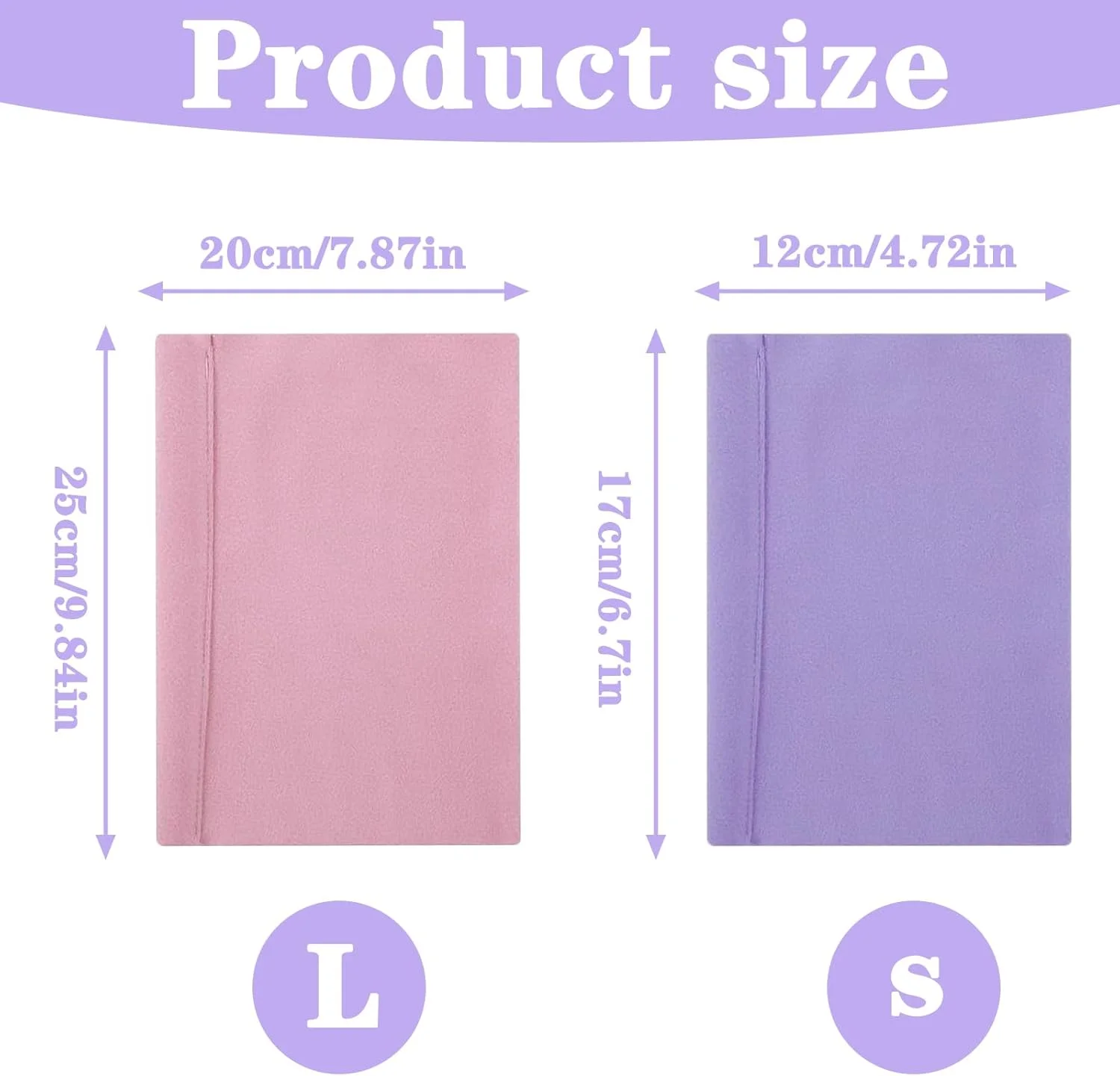 2 عدد محافظ گوش سگ، محافظ گوش آرامش بخش و تنفسی حیوانات خانگی، روکش های نرم و گرم گوش برای حمام، برای آرامش و کاهش اضطراب (صورتی بنفش)