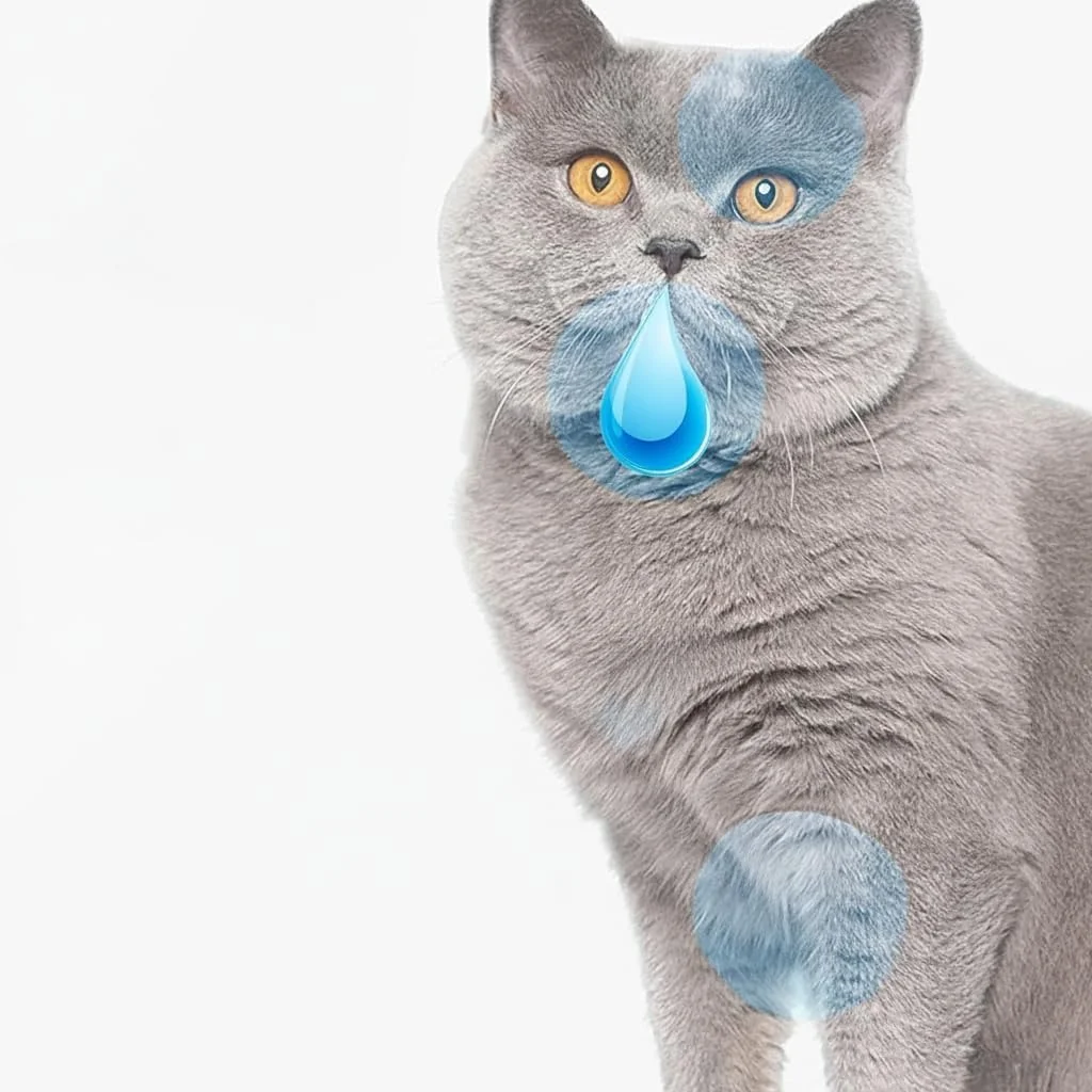 قطره پاک کننده گوش حیوانات خانگی 50 میلی لیتری، مراقبت ملایم گوش برای سگ ها و گربه ها، از بین برنده کثیفی، جرم و بو