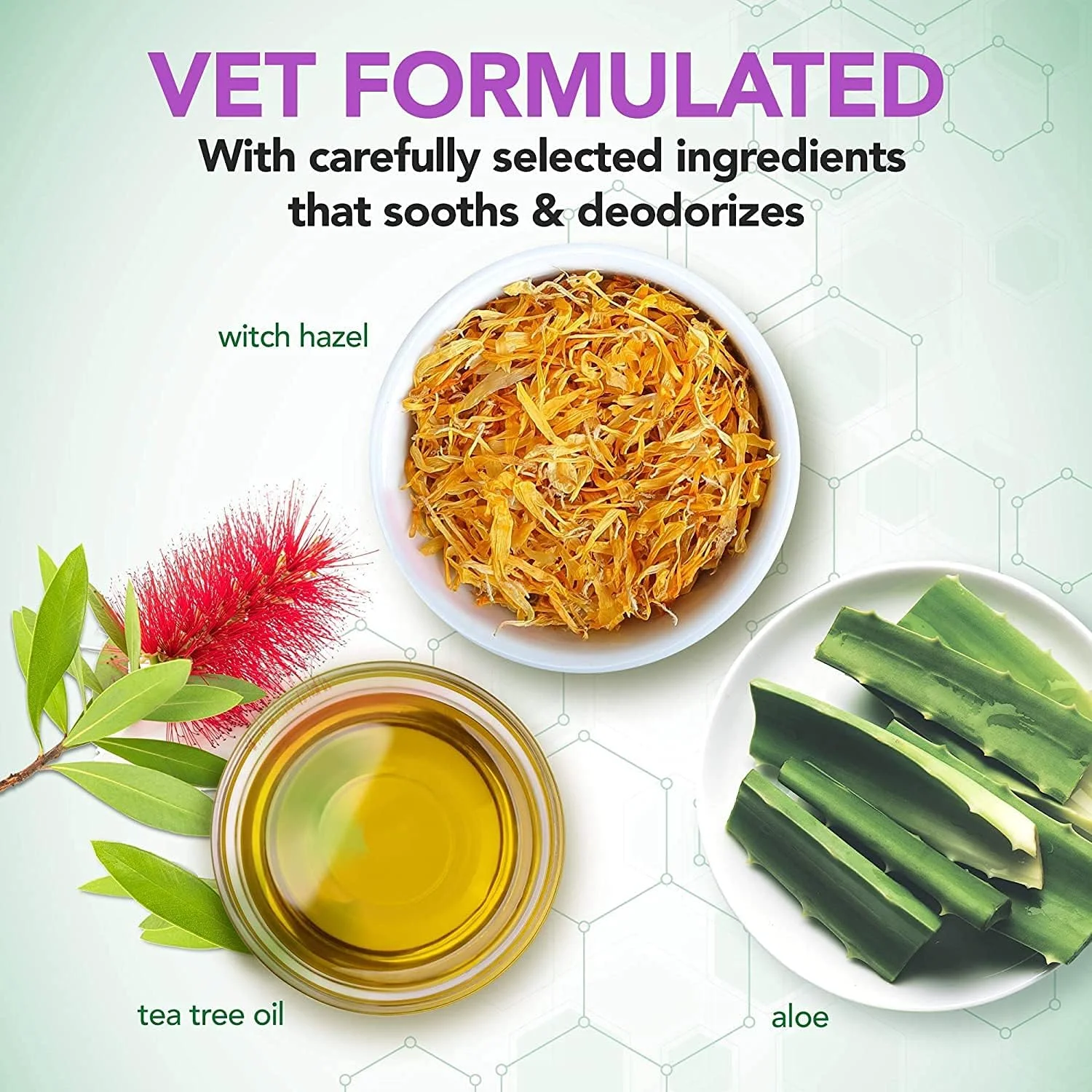 پدهای انگشتی تمیز کننده گوش سگ و گربه وتز بست، سفید