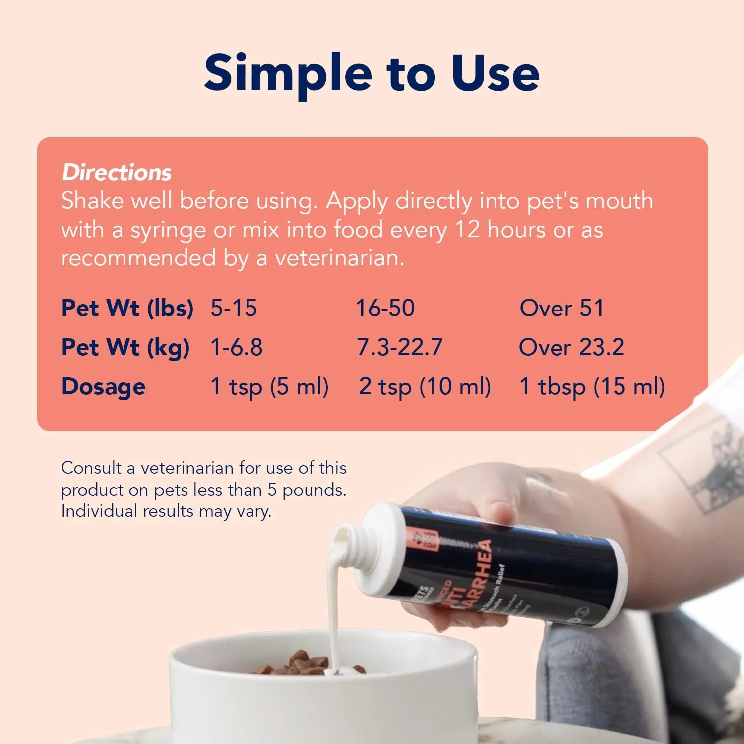 مایع ضد اسهال سگ، حاوی کائولین (236 میلی لیتر) | تسکین اسهال و نفخ سگ، هر 12 ساعت یک بار مایع ضد اسهال سگ، حاوی کائولین (236 میلی لیتر) | تسکین اسهال و نفخ سگ، هر 12 ساعت یک بار