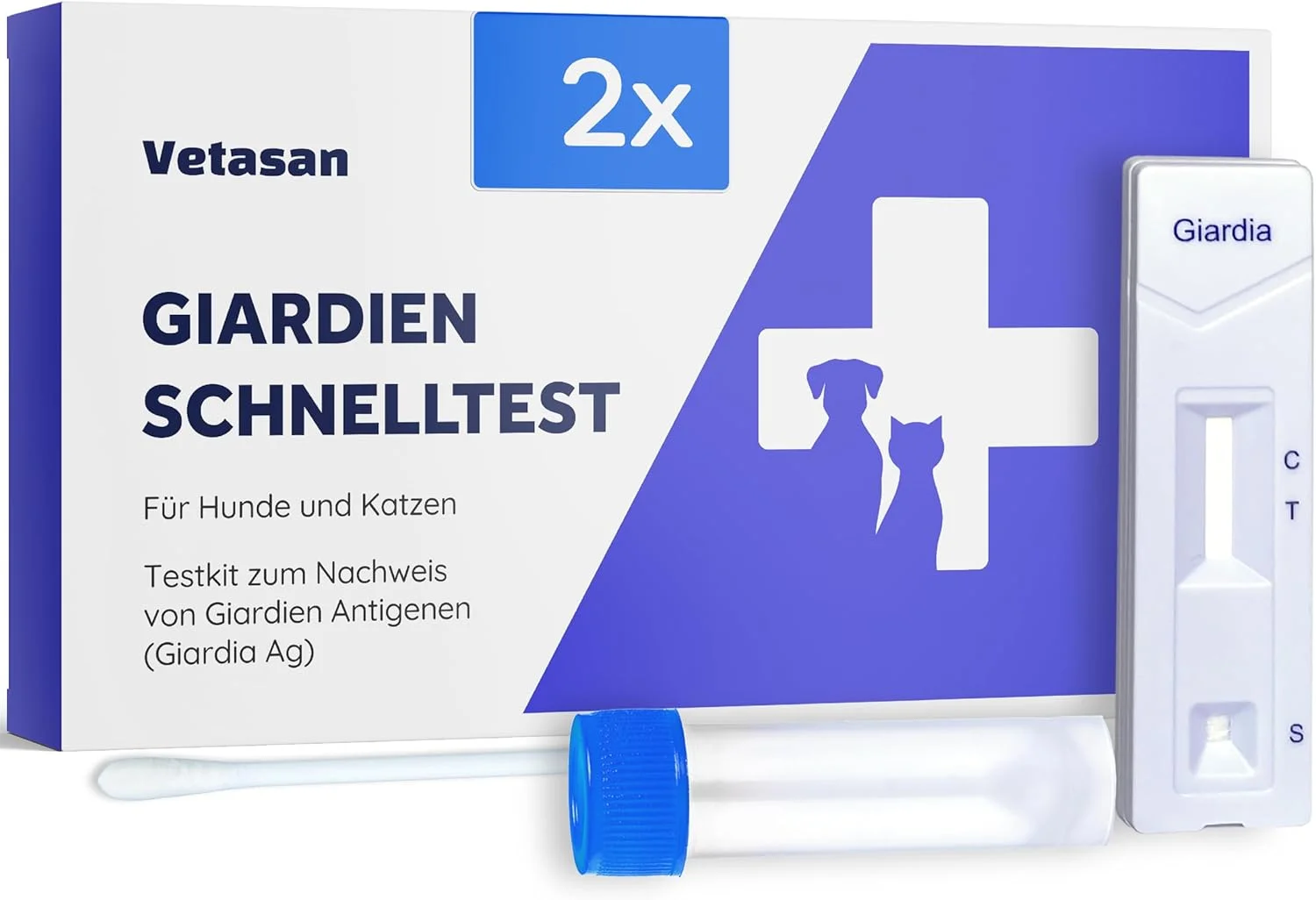 تست سریع ژیاردیا 2 عددی