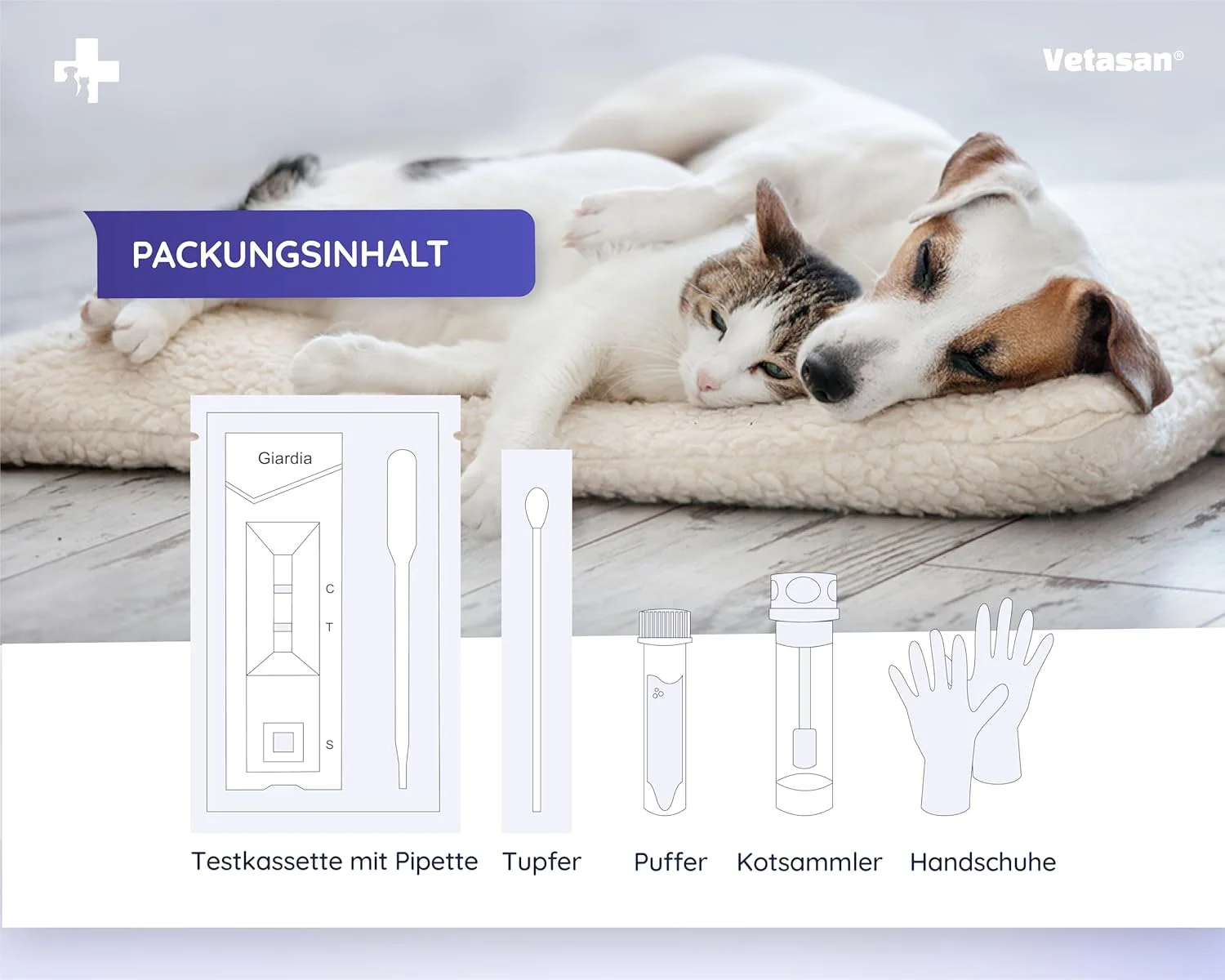 تست سریع ژیاردیا 2 عددی