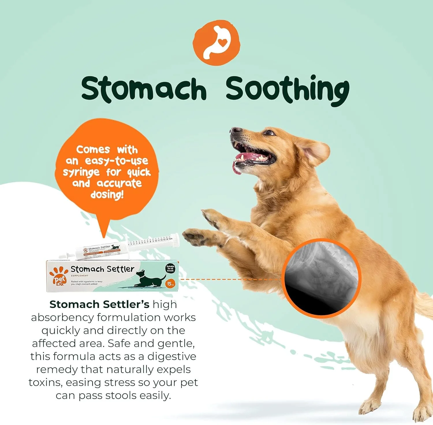 مکمل خوراکی ۳۰ میلی لیتری PetExx برای مشکلات گوارشی حیوانات خانگی مکمل خوراکی ۳۰ میلی لیتری PetExx برای مشکلات گوارشی حیوانات خانگی