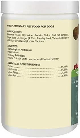 جویدنی های نرم ضد نفخ سگ های مزرعه اووربای، 60 عددی، 132 گرم جویدنی های نرم ضد نفخ سگ های مزرعه اووربای، 60 عددی، 132 گرم