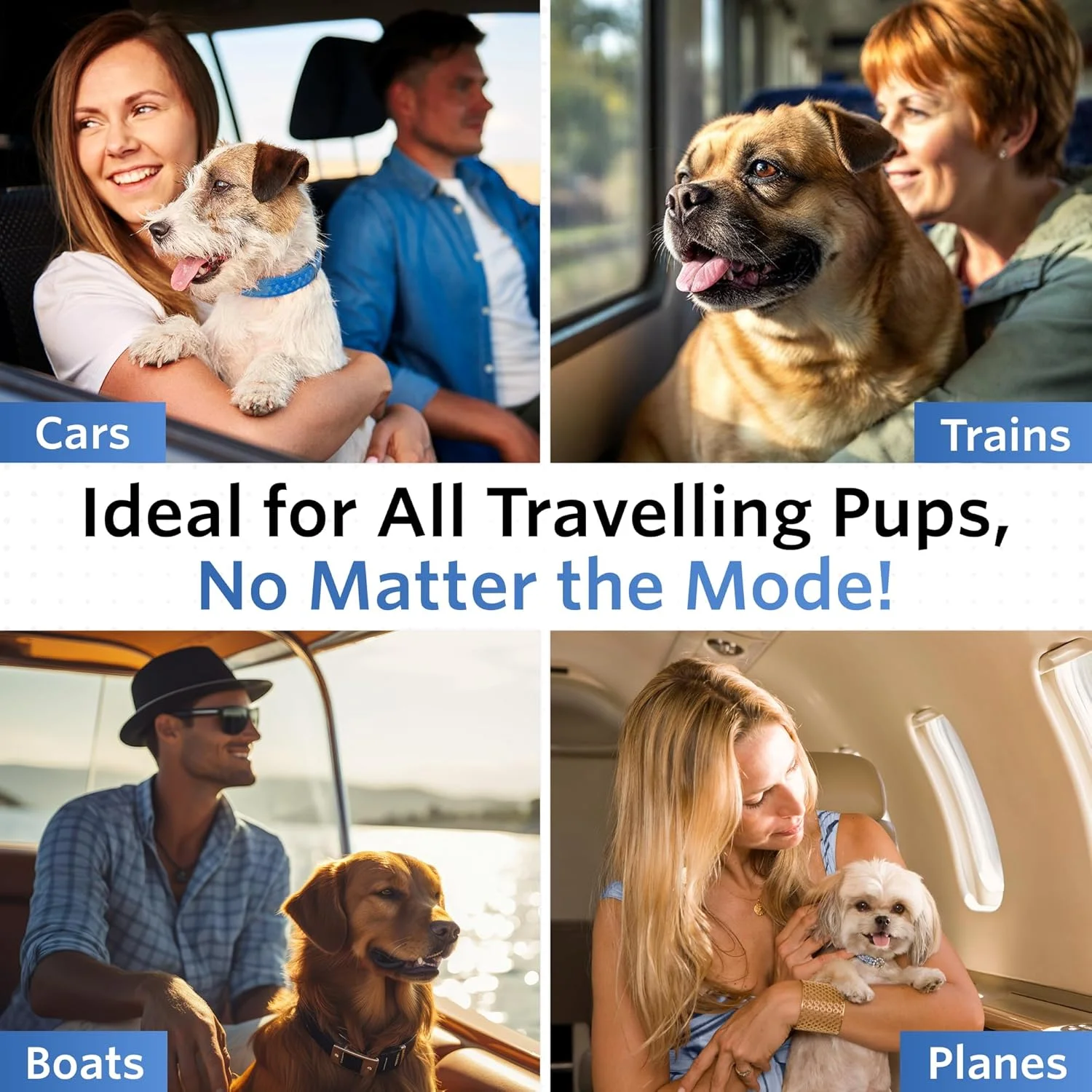 مکمل ضد تهوع و ضد بیماری حرکتی برای سگ های متوسط ​​وزن 7 تا 23 کیلوگرم، 20 عدد