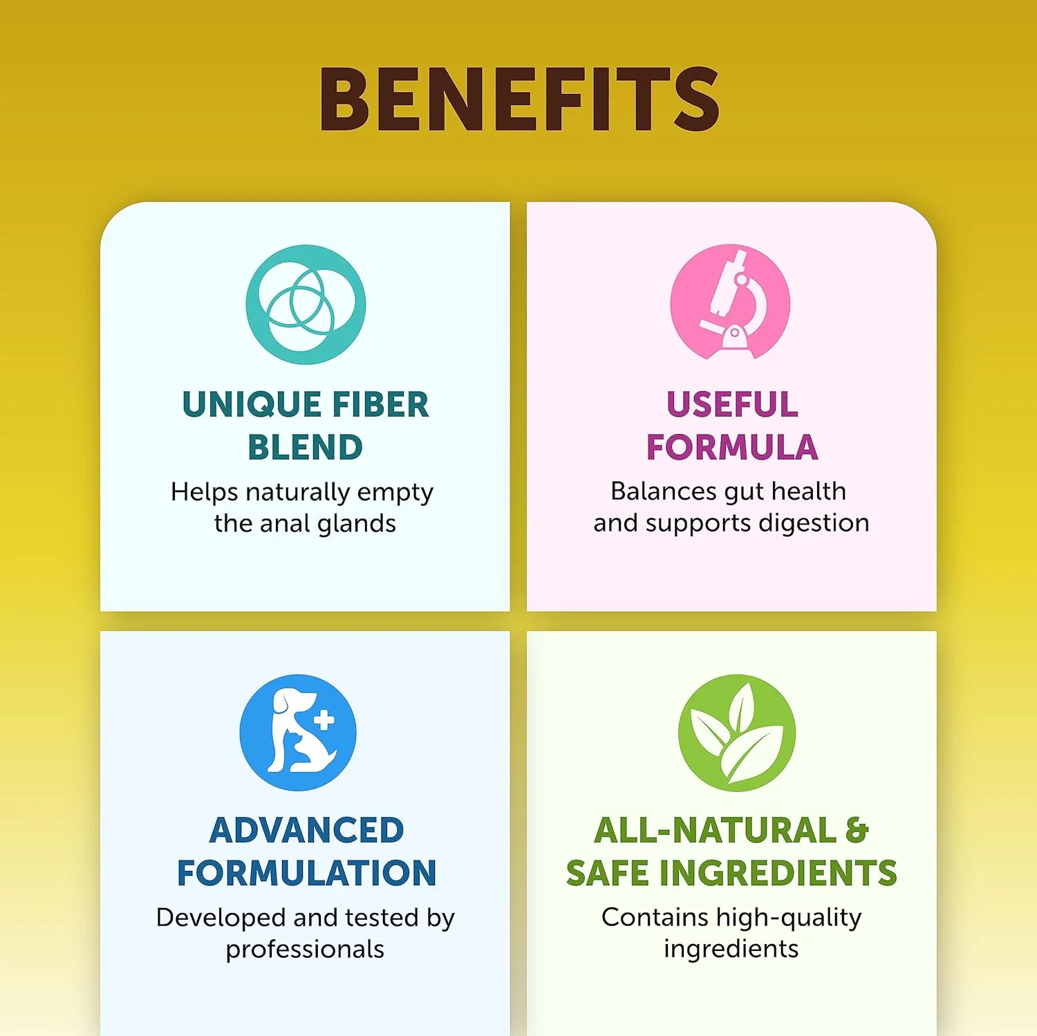 تشویقی نرم سگ Kinpur Pet Care Scoot Stopper حاوی فیبر - سفت کننده مدفوع برای درمان غدد سگ، پشتیبانی از هضم - 180 عدد تشویقی خوشمزه حاوی تخم کتان طبیعی، کدو تنبل و پوسته پسیلیوم برای آسایش سگ