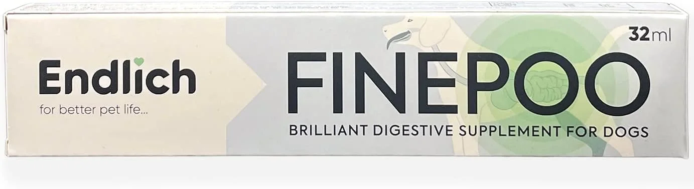 مکمل گوارشی Endlich Finepoo برای سگ و گربه 32 میلی لیتر - خمیر پری بیوتیک پروبیوتیک برای سلامت روده سگ و گربه - مکمل گوارش برای سگ و گربه