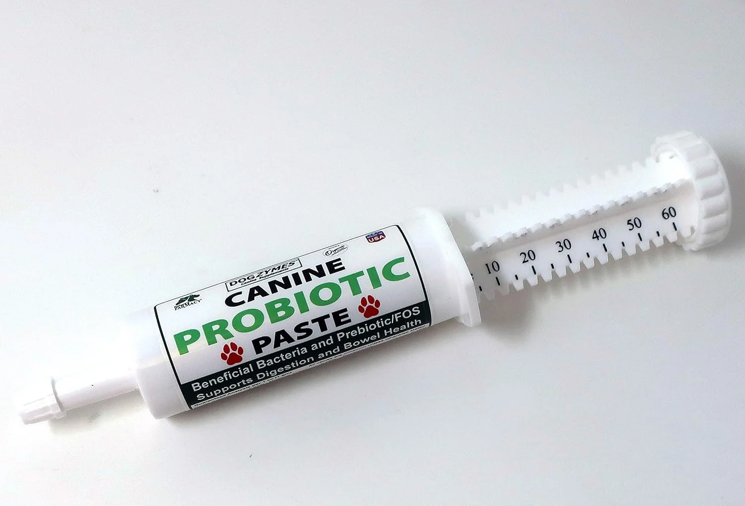 پاستا پروبیوتیک سگ Dogzymes حاوی باکتری های مفید و آنزیم، 2.3 میلیارد CFU/گرم Saccharomyces boulardii و پودر عسل خشک ارگانیک (60 گرم) پاستا پروبیوتیک سگ Dogzymes حاوی باکتری های مفید و آنزیم، 2.3 میلیارد CFU/گرم Saccharomyces boulardii و پودر عسل خشک ارگانیک (60 گرم)