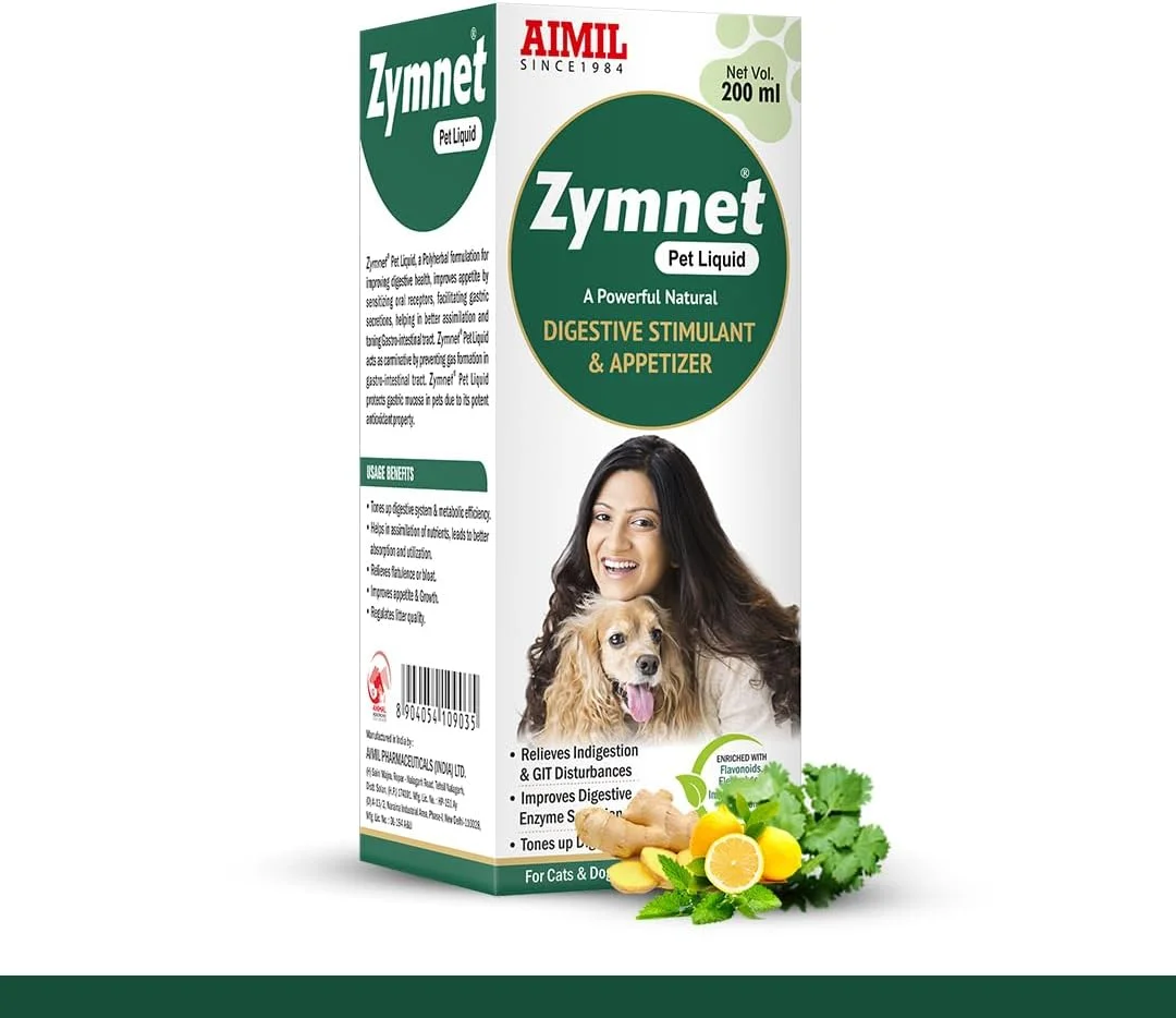 مایع خوراکی زایمنت مخصوص حیوانات خانگی ایمیل