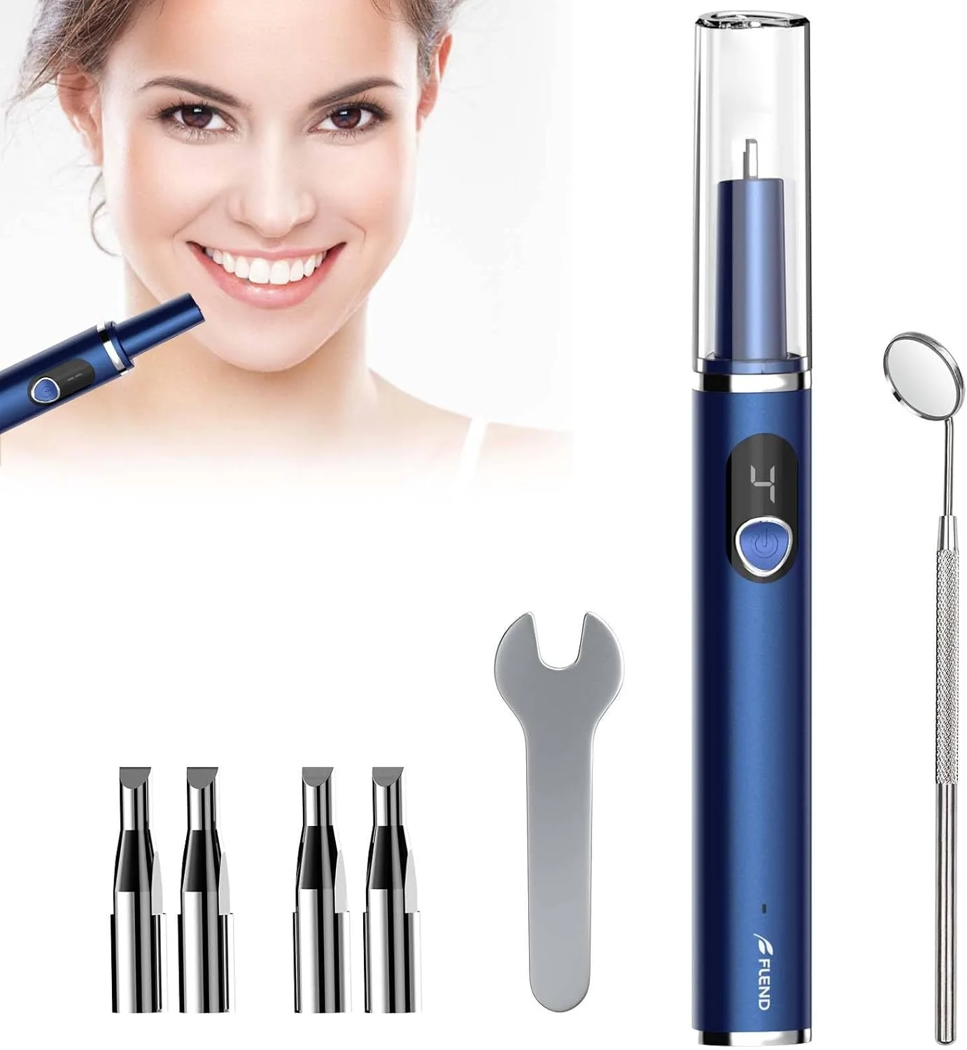 ابزار پاک کننده Tohoyard با چراغ LED و 4 حالت کاری، قابل شارژ USB