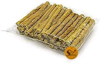 تشویقی دندانی سگ Sage Square با طعم مرغ، مدل BarkSticks Munchies (استیک های زرد) (بسته 2 کیلوگرمی)