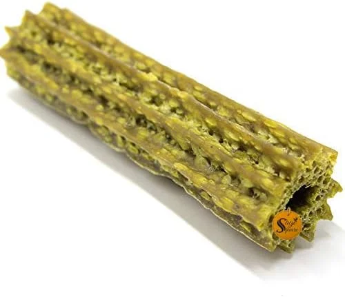 تشویقی دندانی سگ Sage Square با طعم مرغ، مدل BarkSticks Munchies (استیک های زرد) (بسته 2 کیلوگرمی)