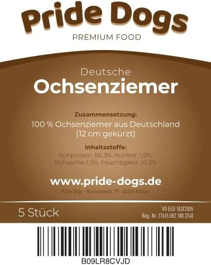 استخوان جویدنی سگ پراید داگز، 12 سانتی متر، بسته 5 عددی، مراقبت از دندان و سرگرمی طولانی مدت