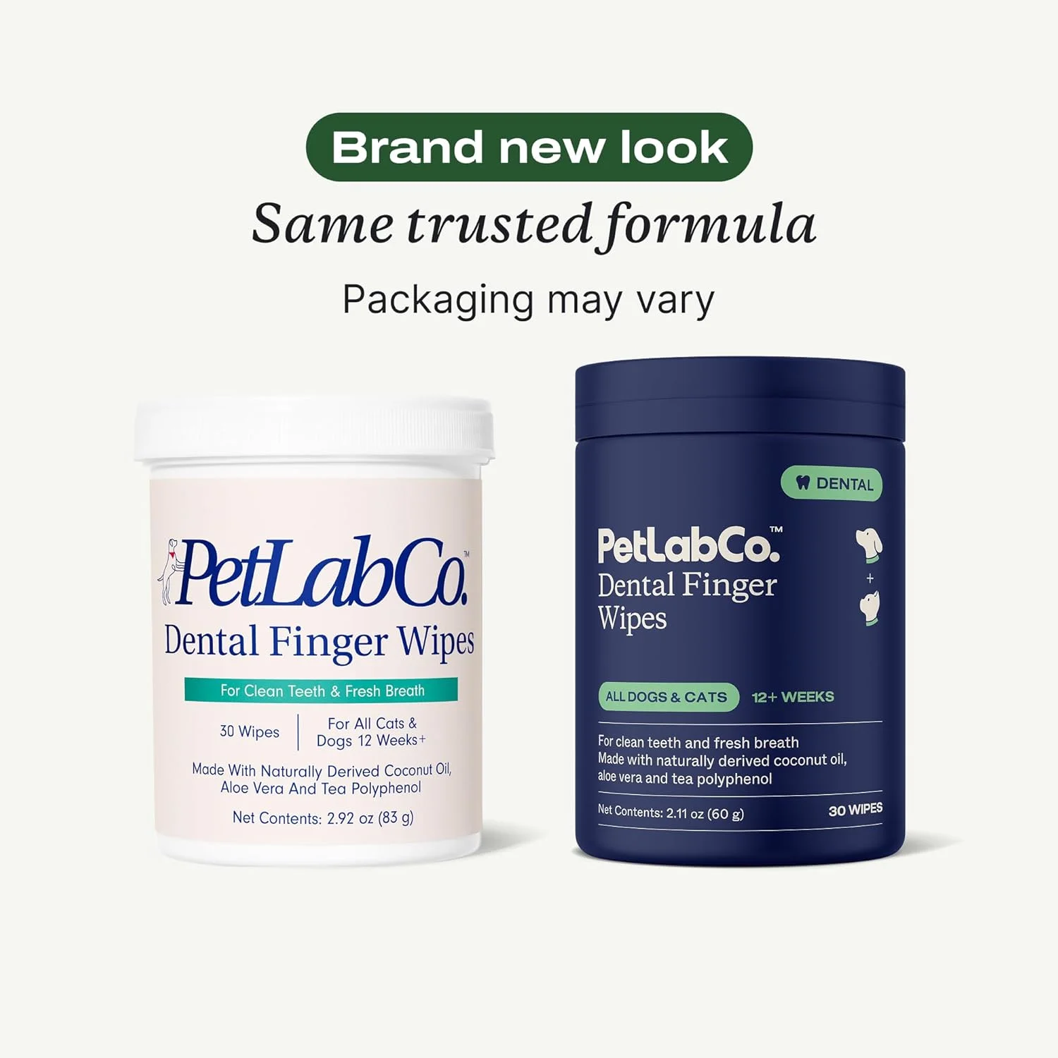 دستمال مرطوب انگشتی دندان حیوانات خانگی - تمیز کننده آسان دندان سگ و گربه - خوشبو کننده دهان و ارائه دهنده تمیزی کامل - پشتیبانی از بهداشت دهان و دندان - فاقد الکل و عطر - بسته بندی ممکن است متفاوت باشد