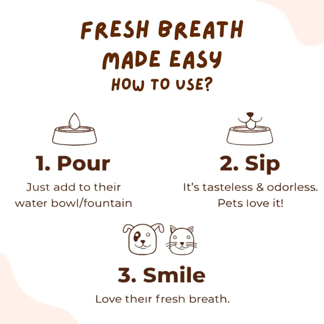 مایع خمیر دندان طبیعی حیوانات خانگی، 50 میلی لیتر؛ مسواک انگشتی و اسپری خوشبو کننده دهان، 50 میلی لیتر | تمیز کردن دندان و تنفس تازه | مبارزه با پلاک و جرم | 100٪ خالص و ایمن برای بلعیدن | مناسب برای سگ ها، گربه ها