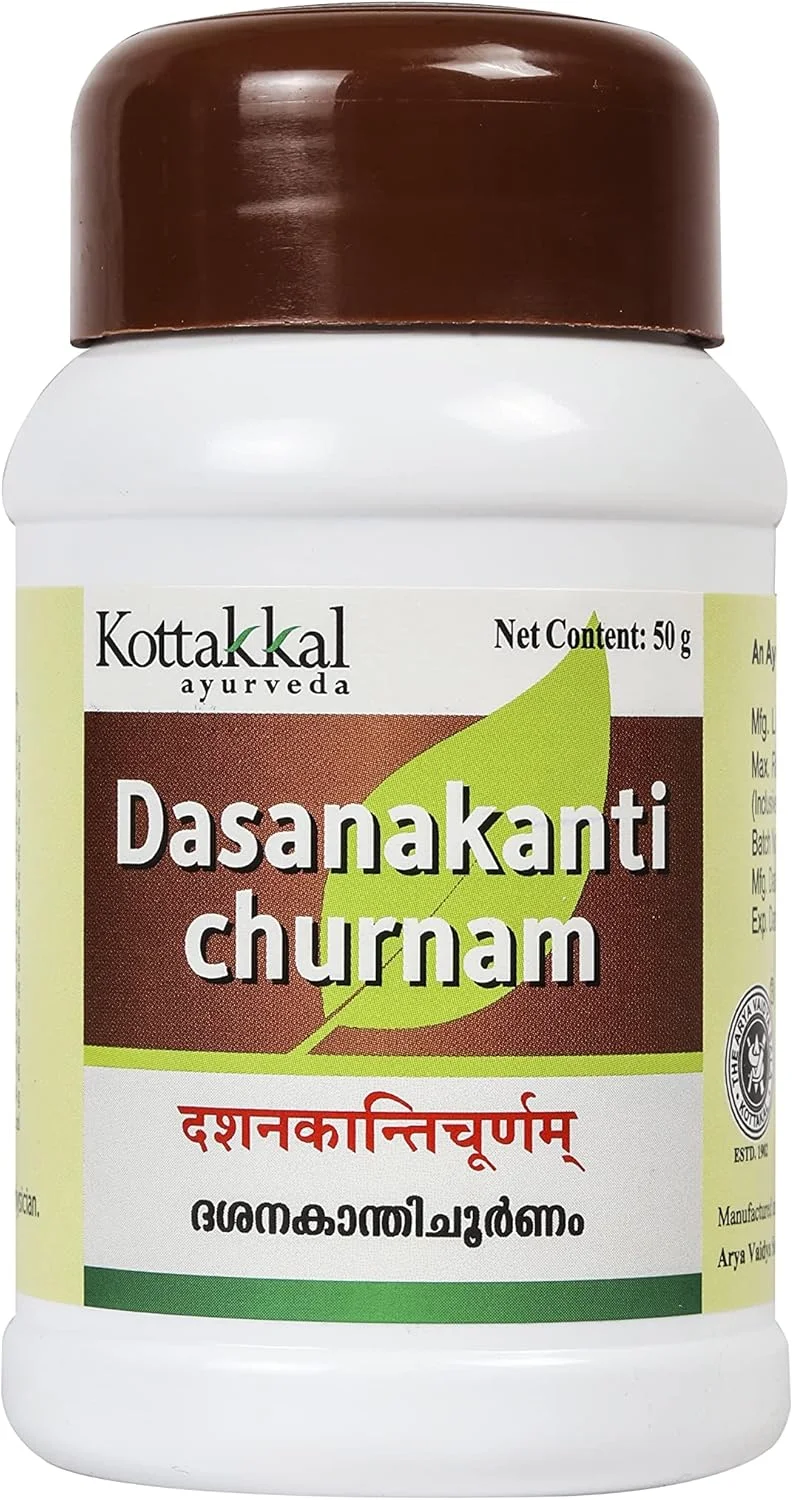 داساناکانتی چورنام Kottakkal ayurveda®، پودر دندان گیاهی - بسته 1 عددی، 50 گرم داساناکانتی چورنام Kottakkal ayurveda®، پودر دندان گیاهی - بسته 1 عددی، 50 گرم