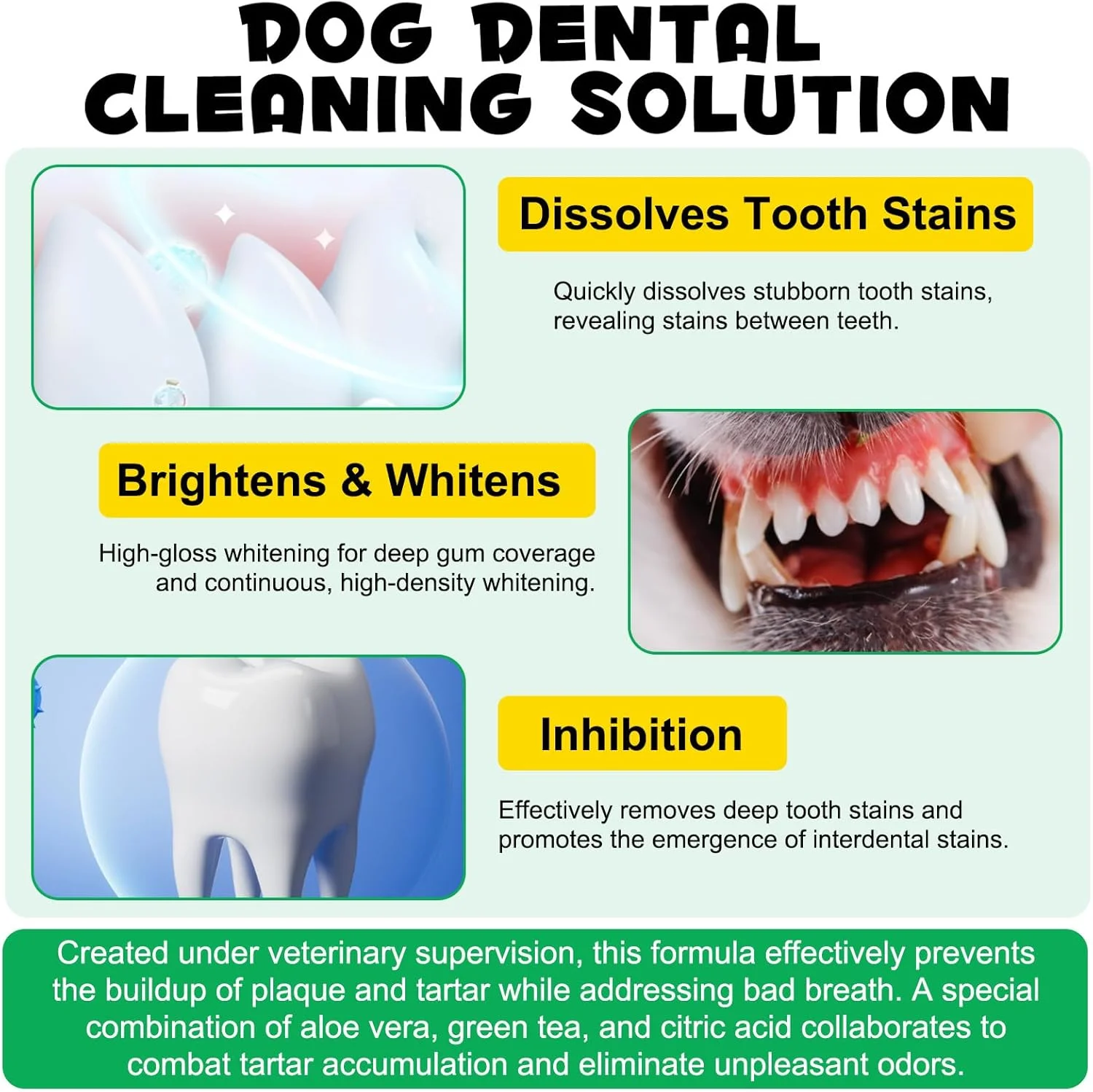 محلول افزودنی به آب برای بهداشت دهان و دندان سگ، کنترل پلاک و جرم با مواد طبیعی، تنفس تازه و پشتیبانی از مراقبت دهانی برای همه سگ ها، لوازم حیوانات خانگی مراقبت از دهان و دندان سگ - 237 میلی لیتر