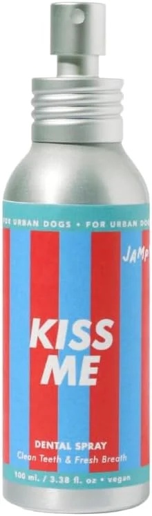 اسپری دندان سگ JAMPY برای رفع بوی بد دهان - برای تمیز کردن موثر دندان ها، بهداشت دهان و دندان. 100% بدون پلاستیک و گیاهی.