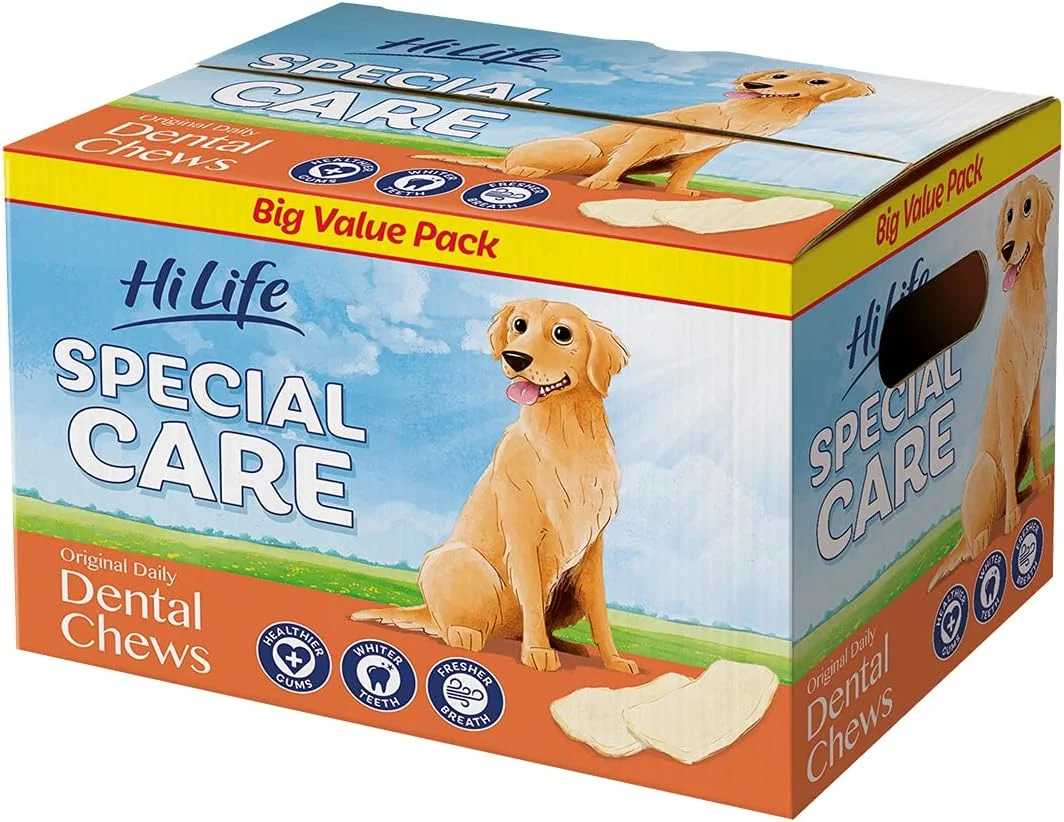 تشویقی های روزانه سگ HiLife مدل Special Care Dental، بسته بزرگ ۱ کیلوگرمی