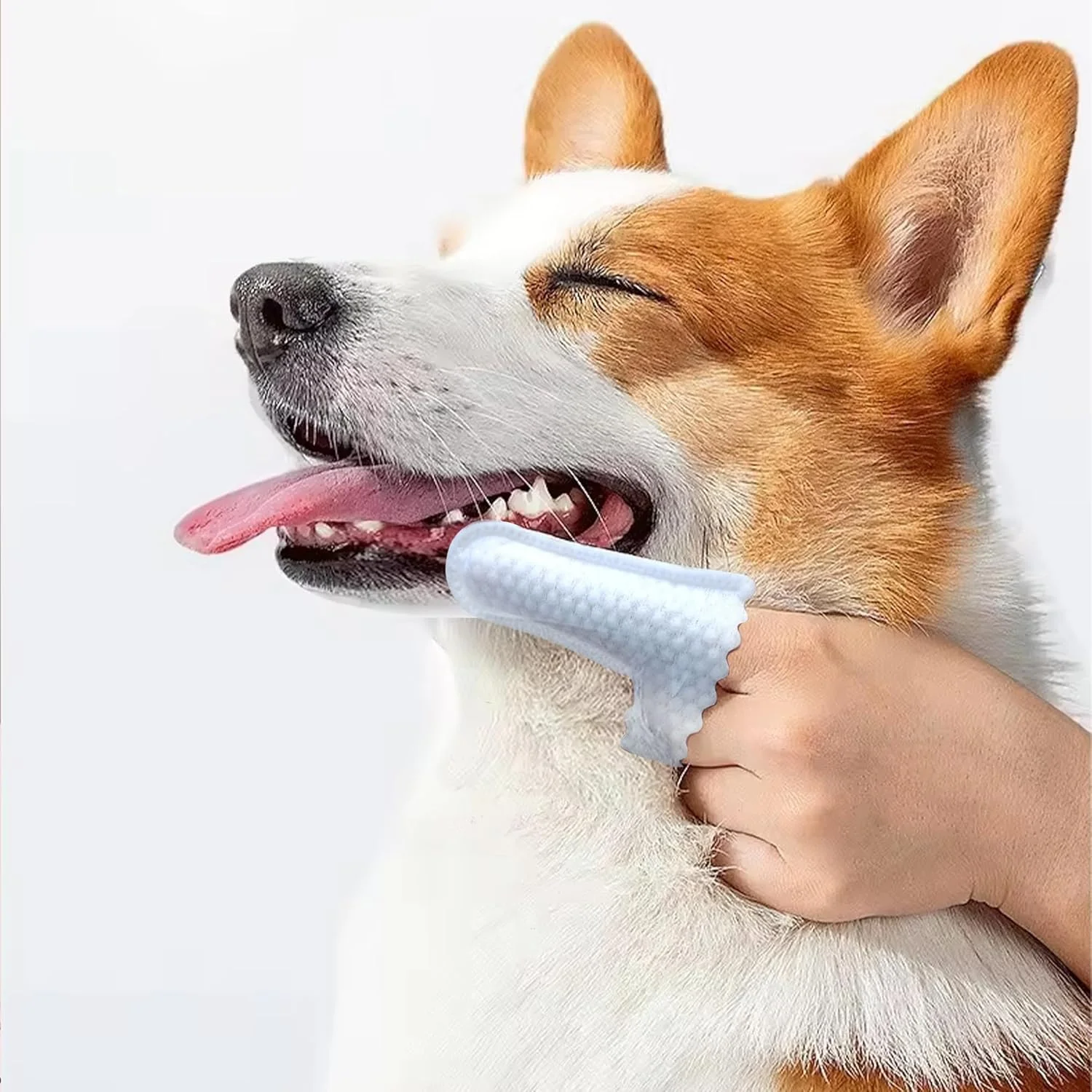 دستمال مرطوب انگشتی یکبار مصرف H&H Pets برای دندان سگ و گربه - فوق العاده نرم، بدون عطر، ضد حساسیت، 60 عدد