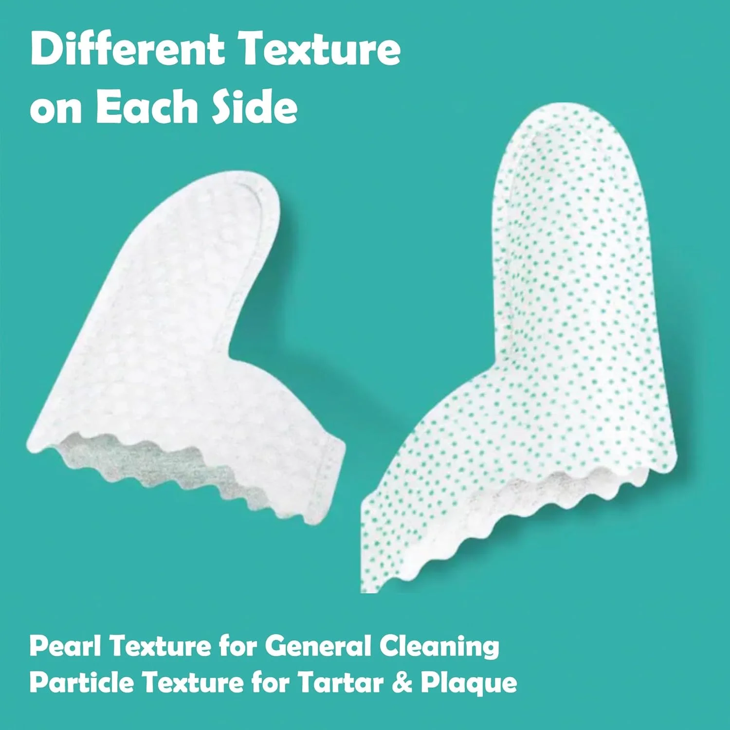 دستمال مرطوب انگشتی یکبار مصرف H&H Pets برای دندان سگ و گربه - فوق العاده نرم، بدون عطر، ضد حساسیت، 60 عدد