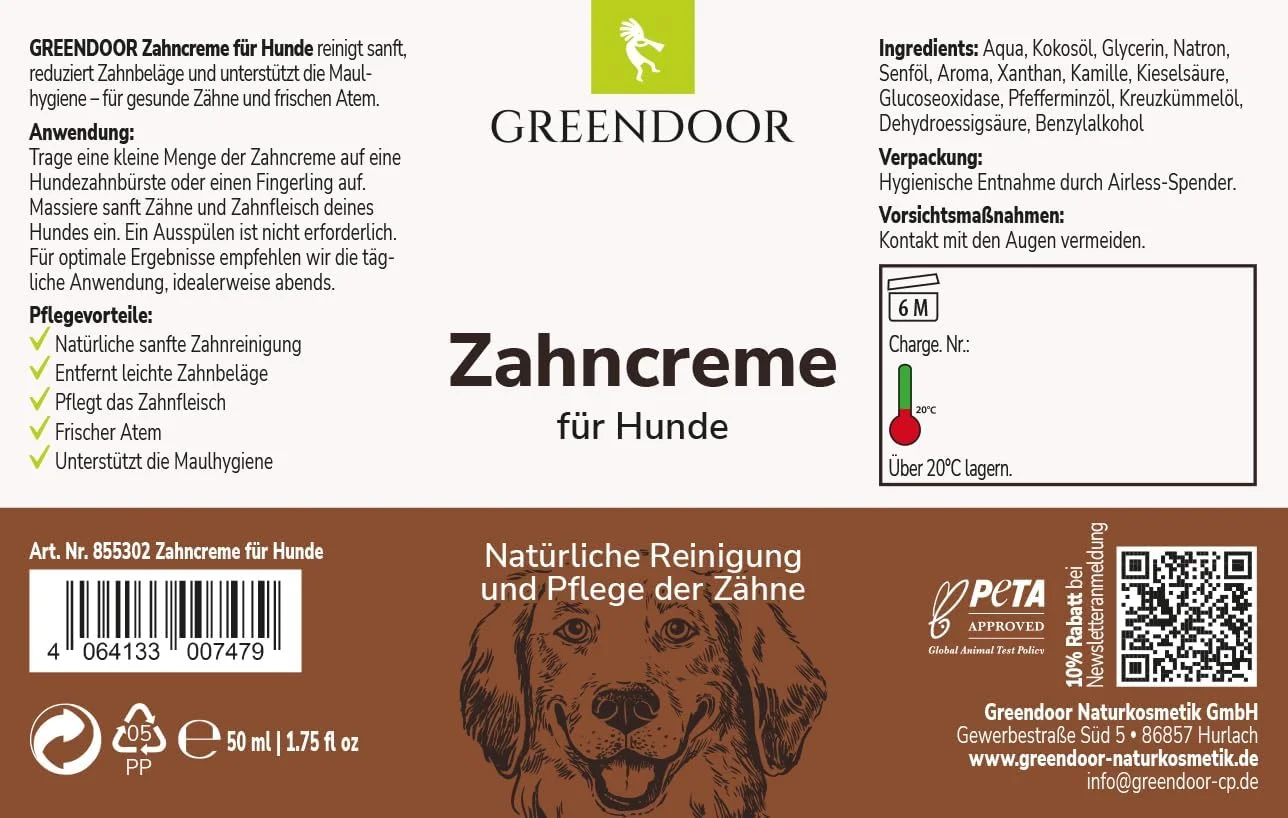 خمیر دندان سگ گرین دور، 50 میلی لیتر، پاک کننده و مراقبت طبیعی از دندان ها و لثه ها خمیر دندان سگ گرین دور، 50 میلی لیتر، پاک کننده و مراقبت طبیعی از دندان ها و لثه ها