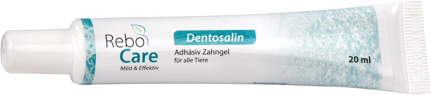ژل چسبنده دندان ReboCare Dentosalin برای حیوانات خانگی ECA، 20 میلی لیتر | جرم و پلاک دندان