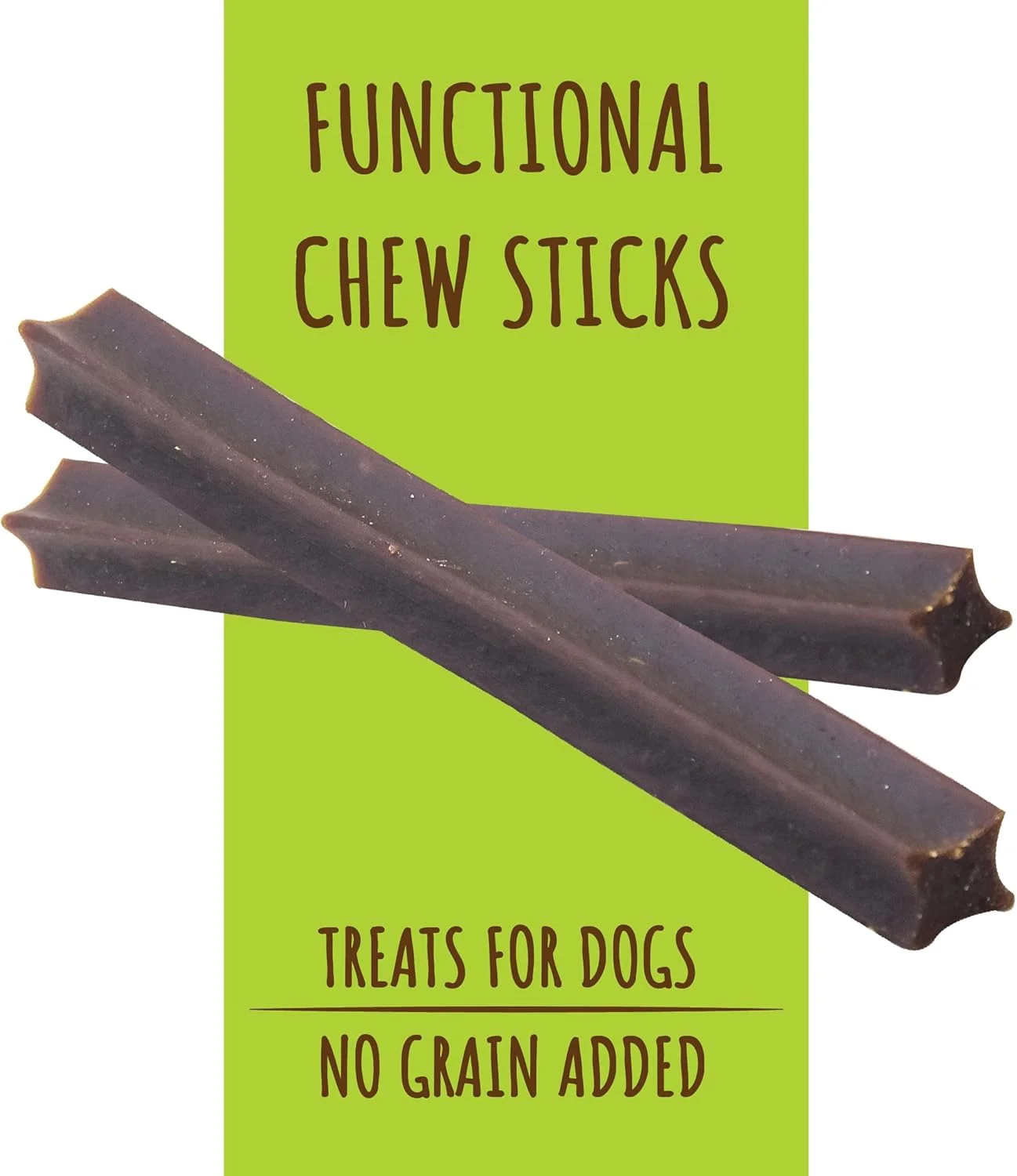 تشویقی سگ دنتال استیک بدون غلات با طعم مرغ، بسته متنوع، سلامت دستگاه گوارش + پوست و مو + سلامت مفاصل + آنتی اکسیدان فوق العاده، مجموعا 4 بسته، 703 گرم، 64 عدد