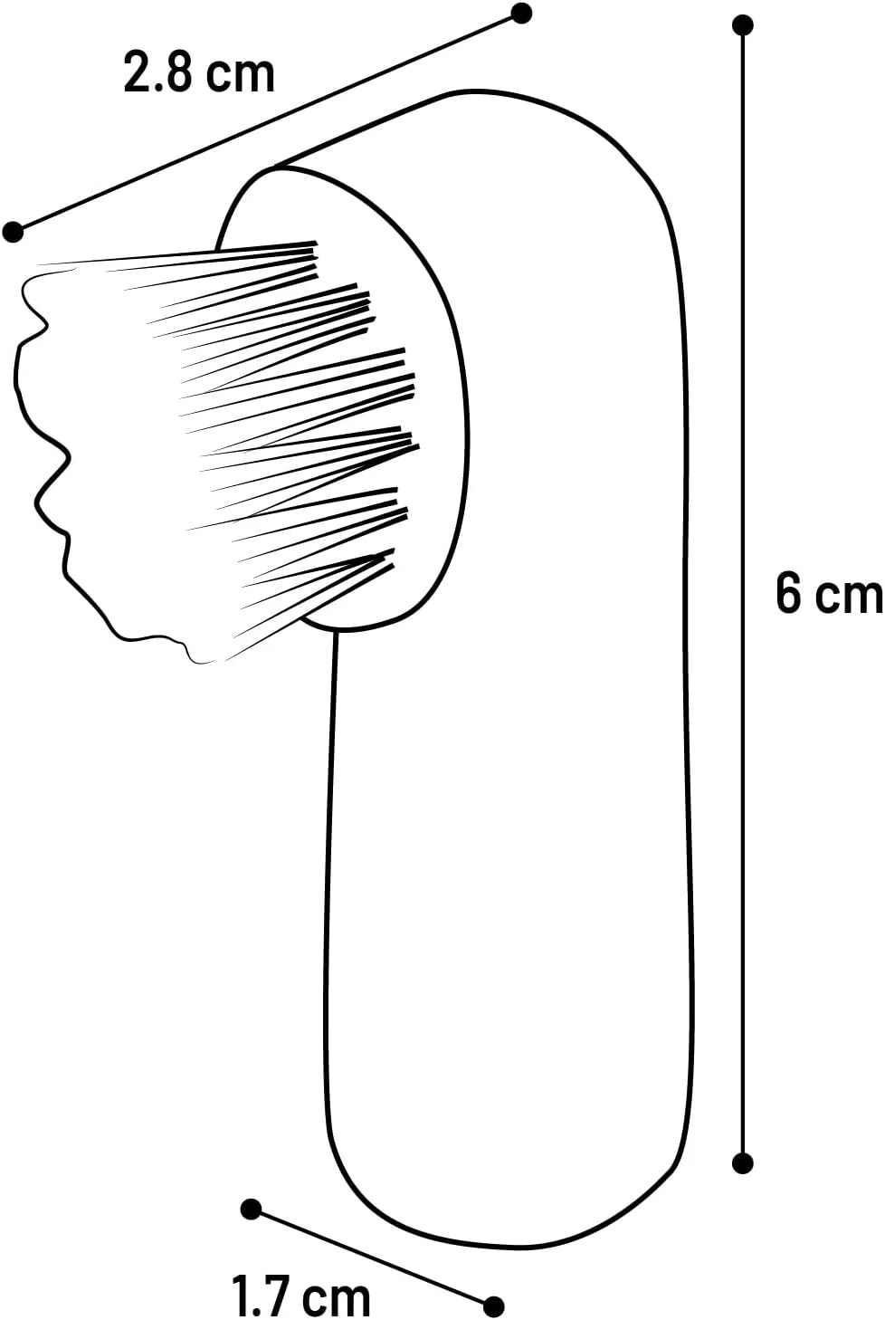 مسواک انگشتی فلامینگو برای دندان سگ، صورتی/سبز – 1.8 x 2.5 x 6 سانتی متر – کمک به مبارزه با جرم و لکه – برس دیگر برای ماساژ لثه استفاده می شود