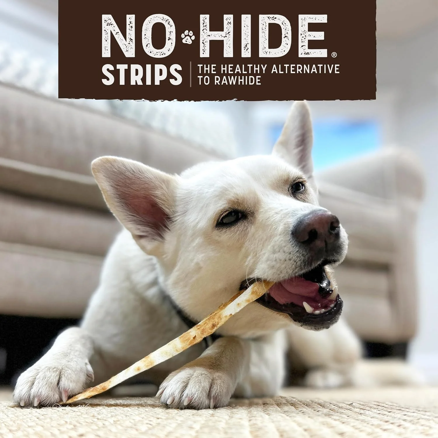 نوارهای جویدنی مرغ Earth Animal No Hide، بسته 4 عددی، 44 گرمی