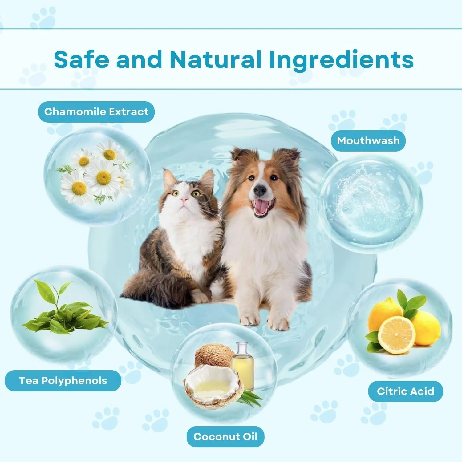 دستمال مرطوب تمیز کننده دندان سگ - دستمال دندان سگ، انگشتی مسواک سگ - دستمال مرطوب انگشتی دندان حیوانات خانگی برای سگ ها - بهداشت دهان و دندان موثر برای تنفس تازه و لثه های سالم - 50 عدد