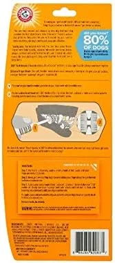 مجموعه بهداشت دهان و دندان سگ با طعم نارگیل، شامل مسواک و خمیر دندان مخصوص سگ