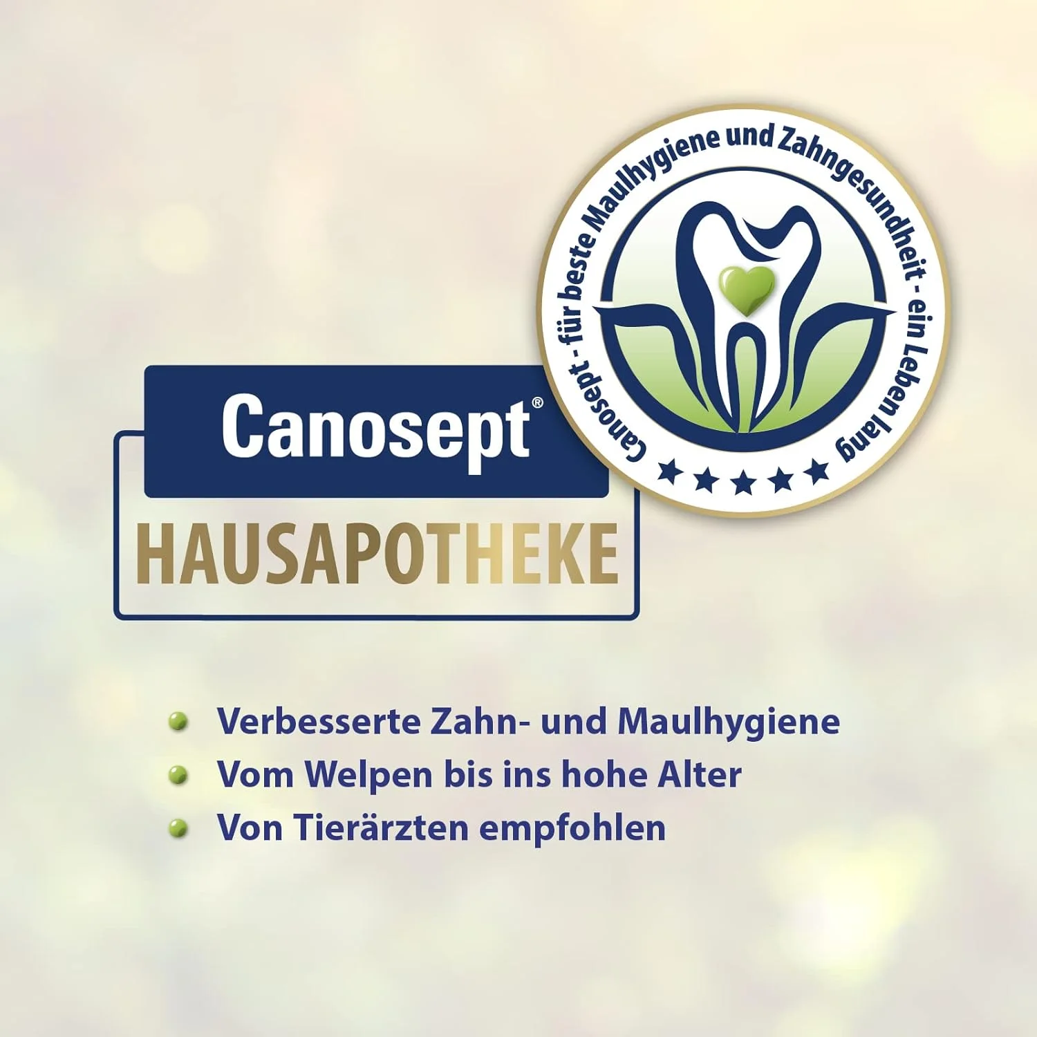 پدهای انگشتی مراقبت از دندان Canosept برای سگ ها 3 بسته 50 عددی - محصول تمیز کننده دندان سگ برای مراقبت از دندان و بهداشت دهان - خوشبو کننده دهان سگ - از بین برنده پلاک دندان سگ