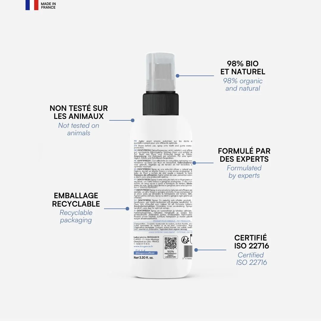 محلول مراقبت از دندان سگ بایوگنس، 100 میلی لیتر