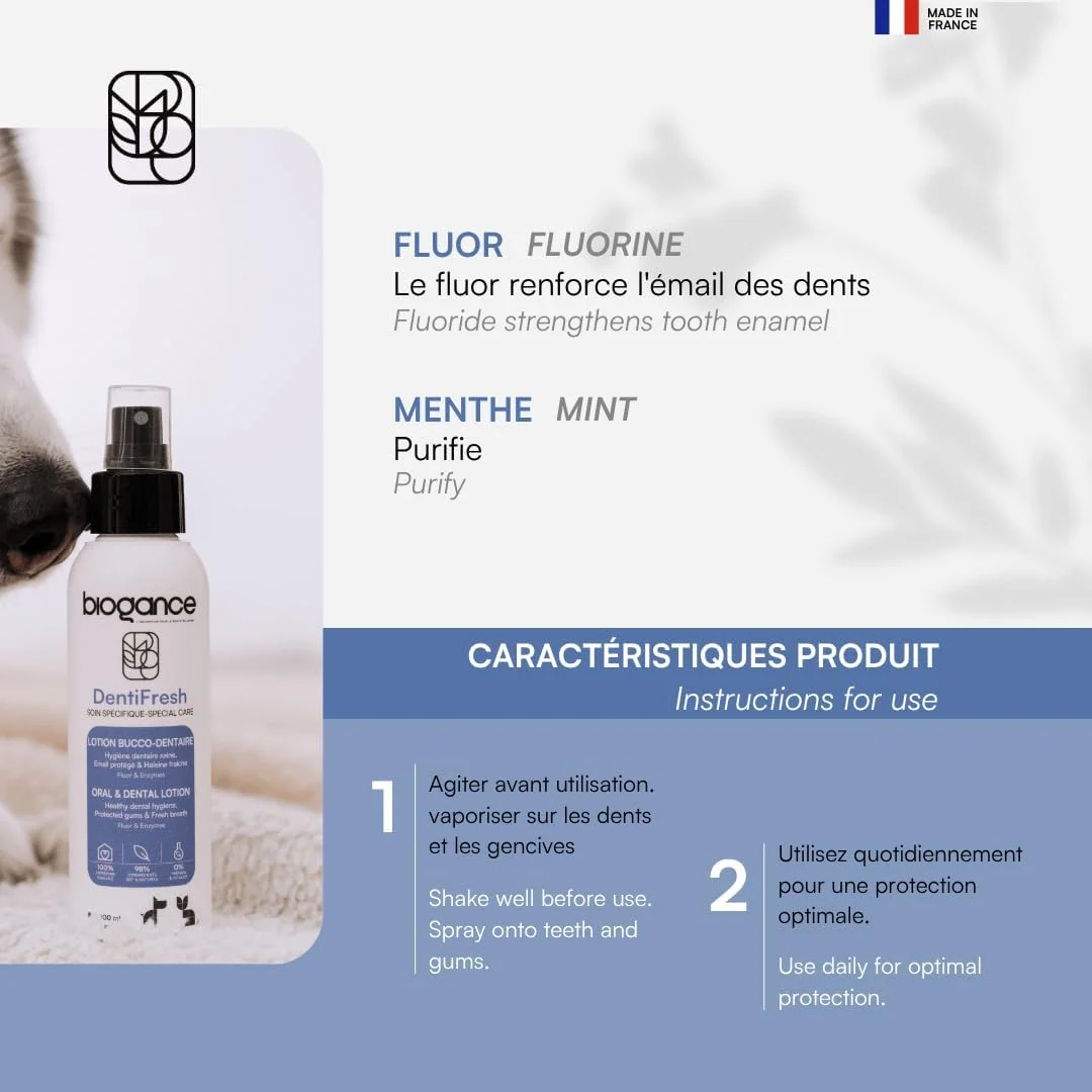 محلول مراقبت از دندان سگ بایوگنس، 100 میلی لیتر