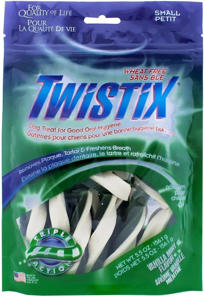 تشویقی دندانی سگ با طعم وانیل/نعناع، کوچک