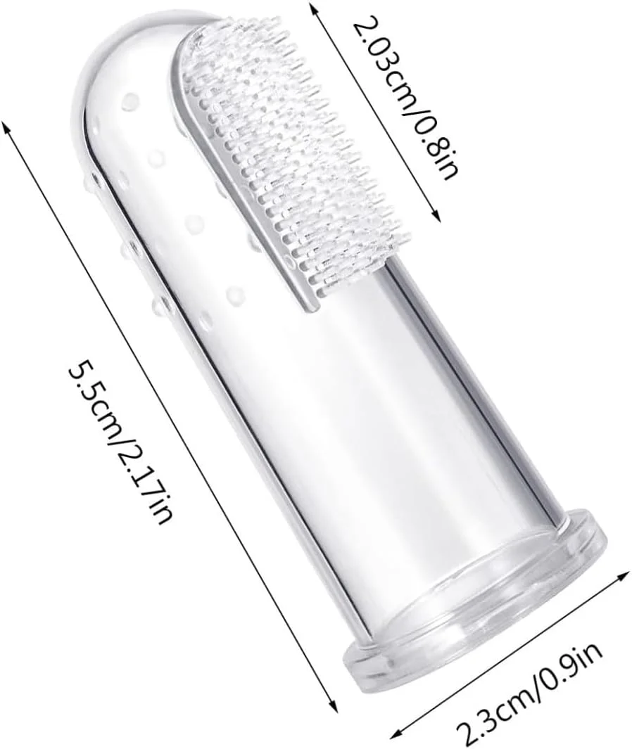 مسواک انگشتی حیوانات خانگی، بسته 12 عددی مسواک سیلیکونی نرم برای سگ و گربه، برس شفاف مراقبت از دندان حیوانات خانگی برای تمیز کردن موثر دندان ها، ایده آل برای حیوانات کوچک تا بزرگ مسواک انگشتی حیوانات خانگی، بسته 12 عددی مسواک سیلیکونی نرم برای سگ و گربه، برس شفاف مراقبت از دندان حیوانات خانگی برای تمیز کردن موثر دندان ها، ایده آل برای حیوانات کوچک تا بزرگ
