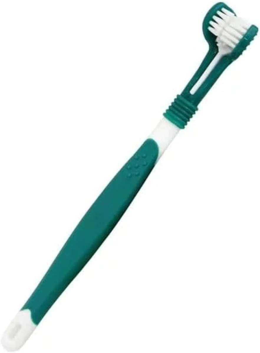 مسواک سگ، مسواک سه سر برای مراقبت از دندان و سلامت حیوانات خانگی