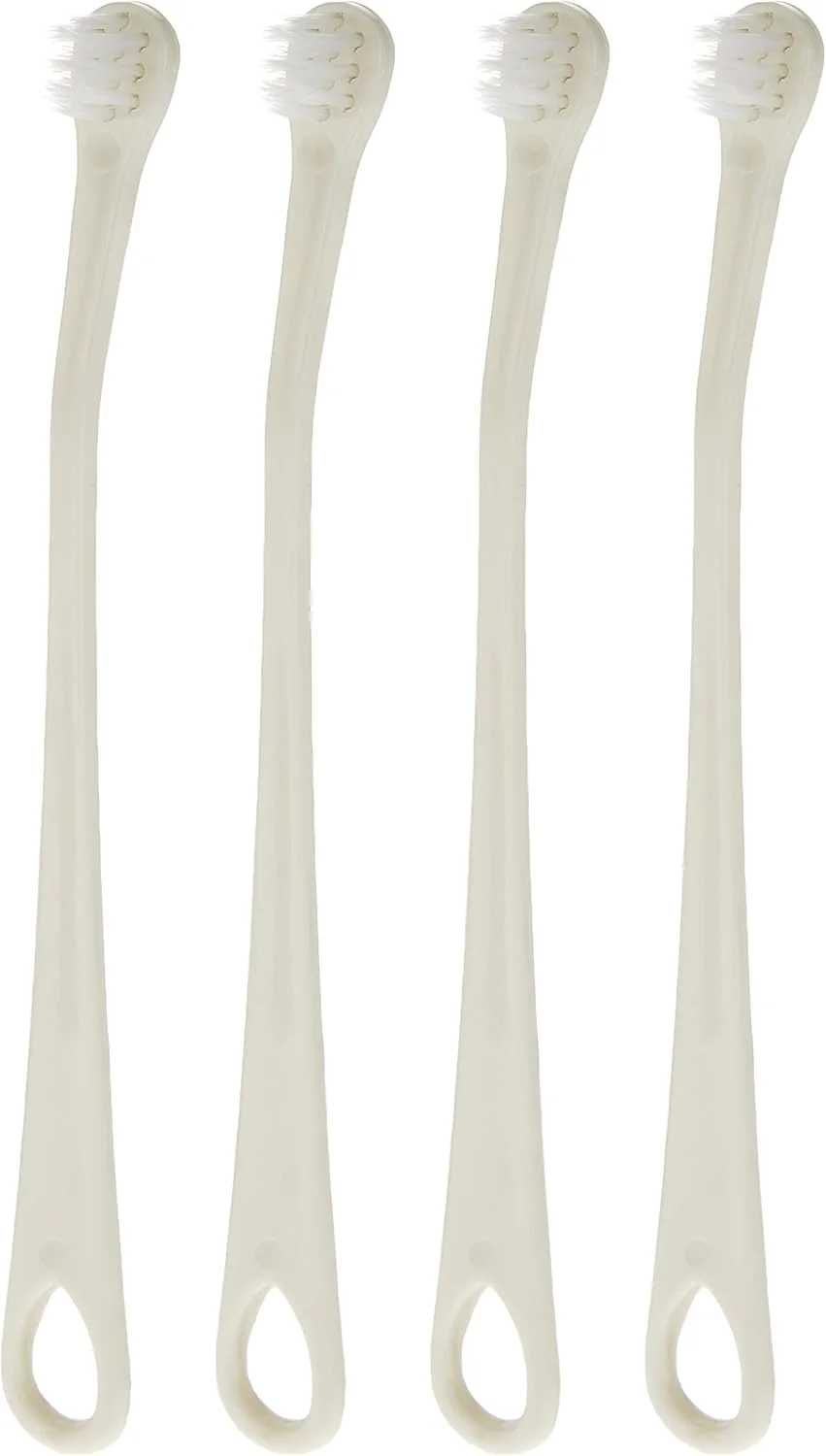 مسواک بایولاین برای گربه ها و توله سگ ها، ست 4 عددی، چند رنگ