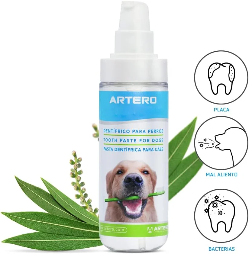 ژل خمیر دندان آرترو دنتیکس برای سگ ها، برای از بین بردن پلاک و جلوگیری از بوی بد دهان