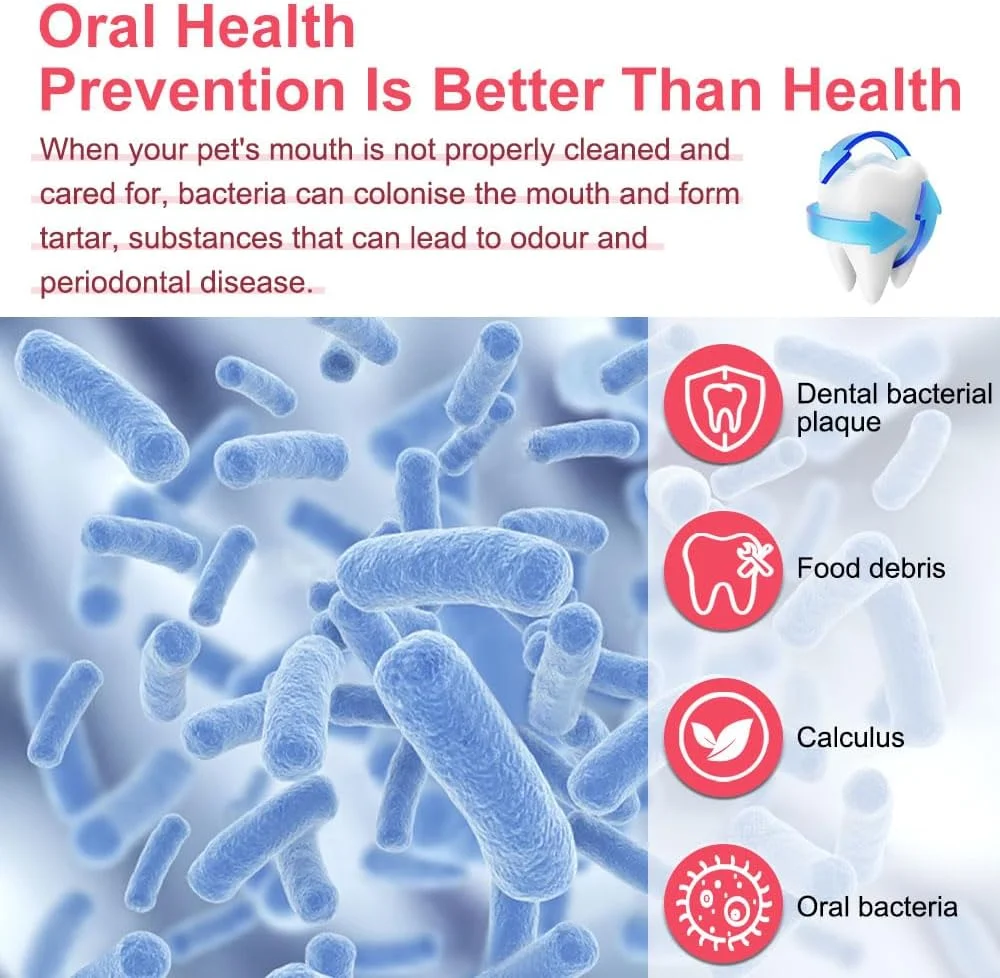 مجموعه 6 عددی مسواک سگ، 4 عدد مسواک انگشتی سگ و 2 عدد مسواک گربه سه سر، سیلیکون درجه غذایی، برس 360 درجه برای تمیز کردن دندان ها، مبارزه با جرم و بوی بد دهان