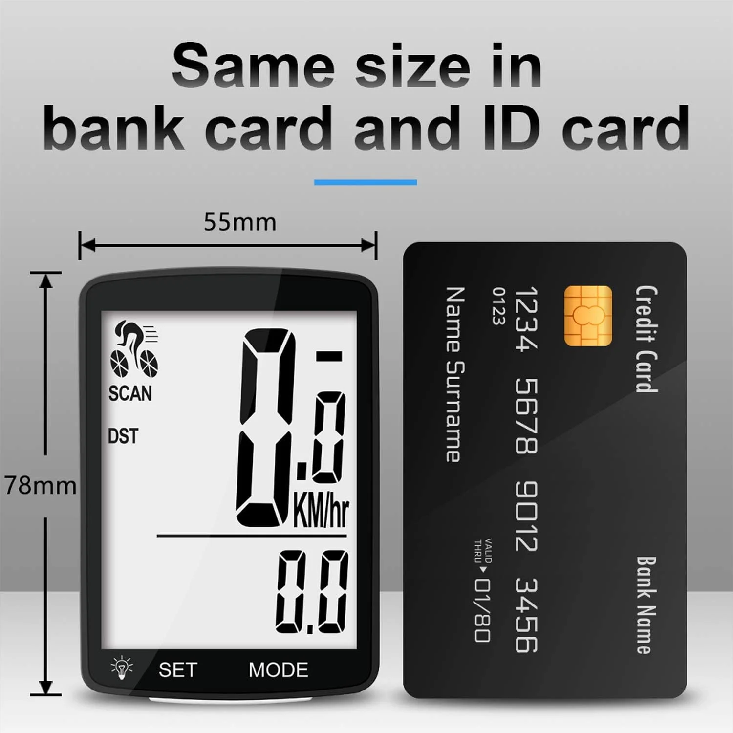 کامپیوتر دوچرخه بی سیم، 20 عملکرد چندگانه، سرعت سنج ضد آب واقعی دوچرخه، کیلومتر شمار دوچرخه سواری با صفحه نمایش LCD بزرگ 3 اینچی (خواندن آسان)، استفاده آسان