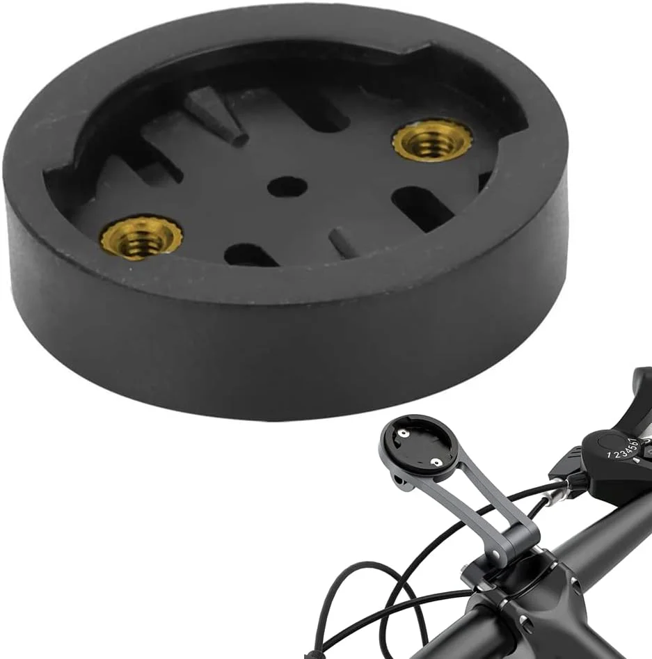 آداپتور پایه کامپیوتر دوچرخه، آداپتور نصب کامپیوتر روی درپوش بالایی کرپی فرمان دوچرخه برای کامپیوترهای دوچرخه گارمین، برایتون و کاتی