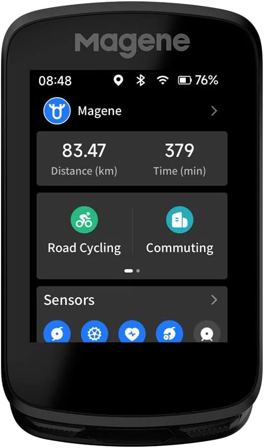 کامپیوتر دوچرخه هوشمند GPS مدل MAGENE C606