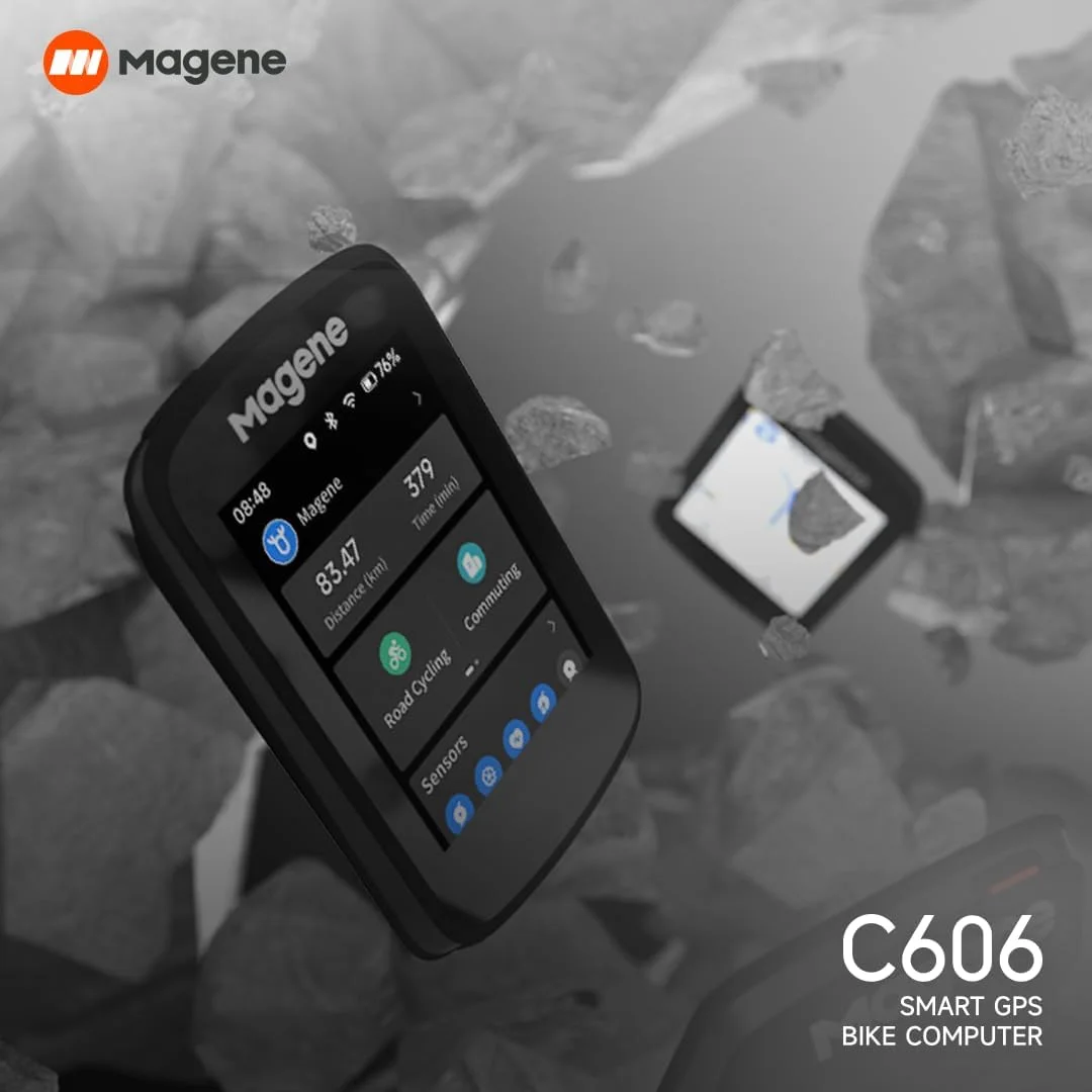 کامپیوتر دوچرخه هوشمند GPS مدل MAGENE C606 کامپیوتر دوچرخه هوشمند GPS مدل MAGENE C606