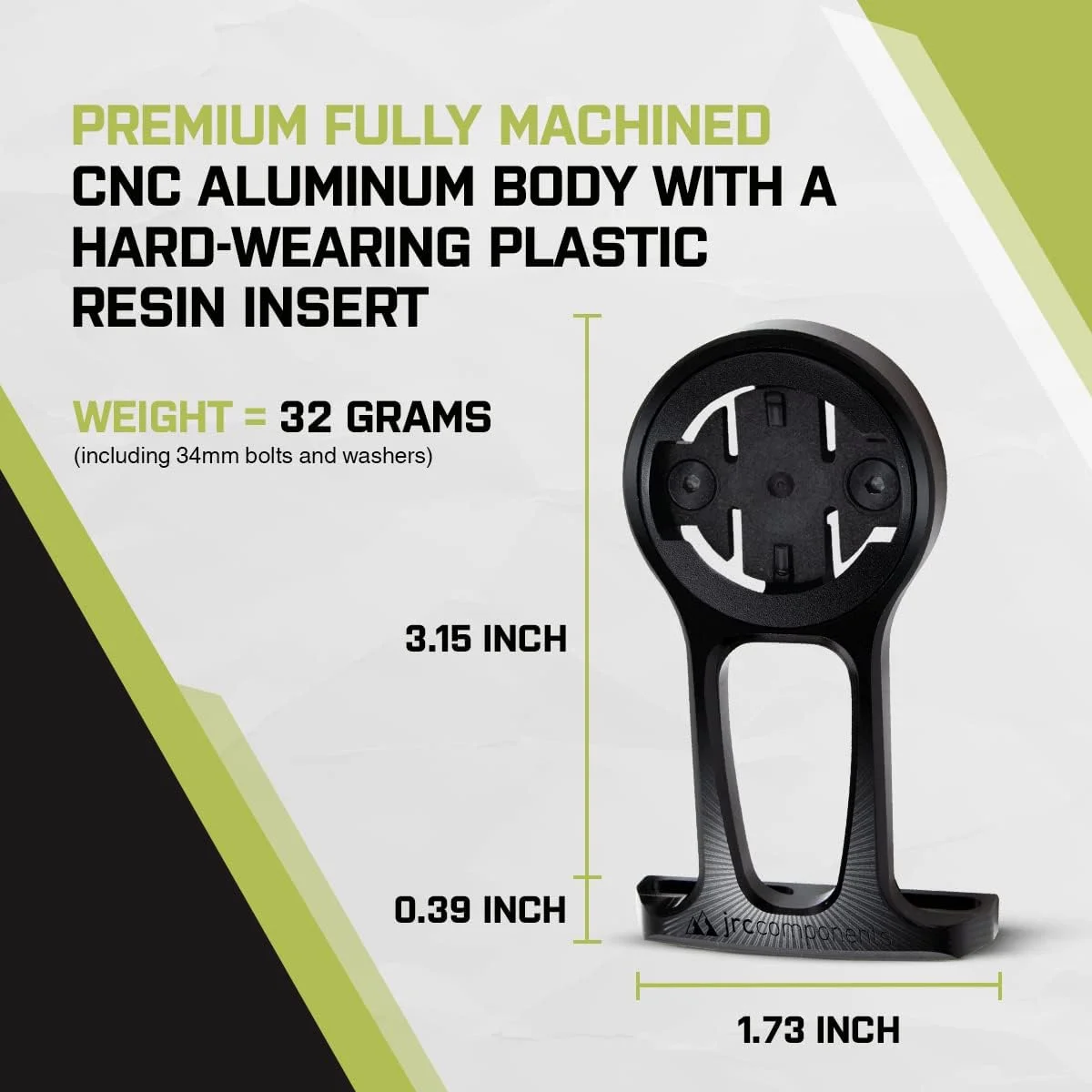 نگهدارنده کامپیوتر دوچرخه سواری JRC Components مدل Wahoo | نگهدارنده فرمان استم ممتاز و مخفی برای دوچرخه | نگهدارنده کامپیوتر دوچرخه Wahoo Elemnt Bolt برای استم | نگهدارنده استم Wahoo Elemnt برای کامپیوتر دوچرخه Wahoo